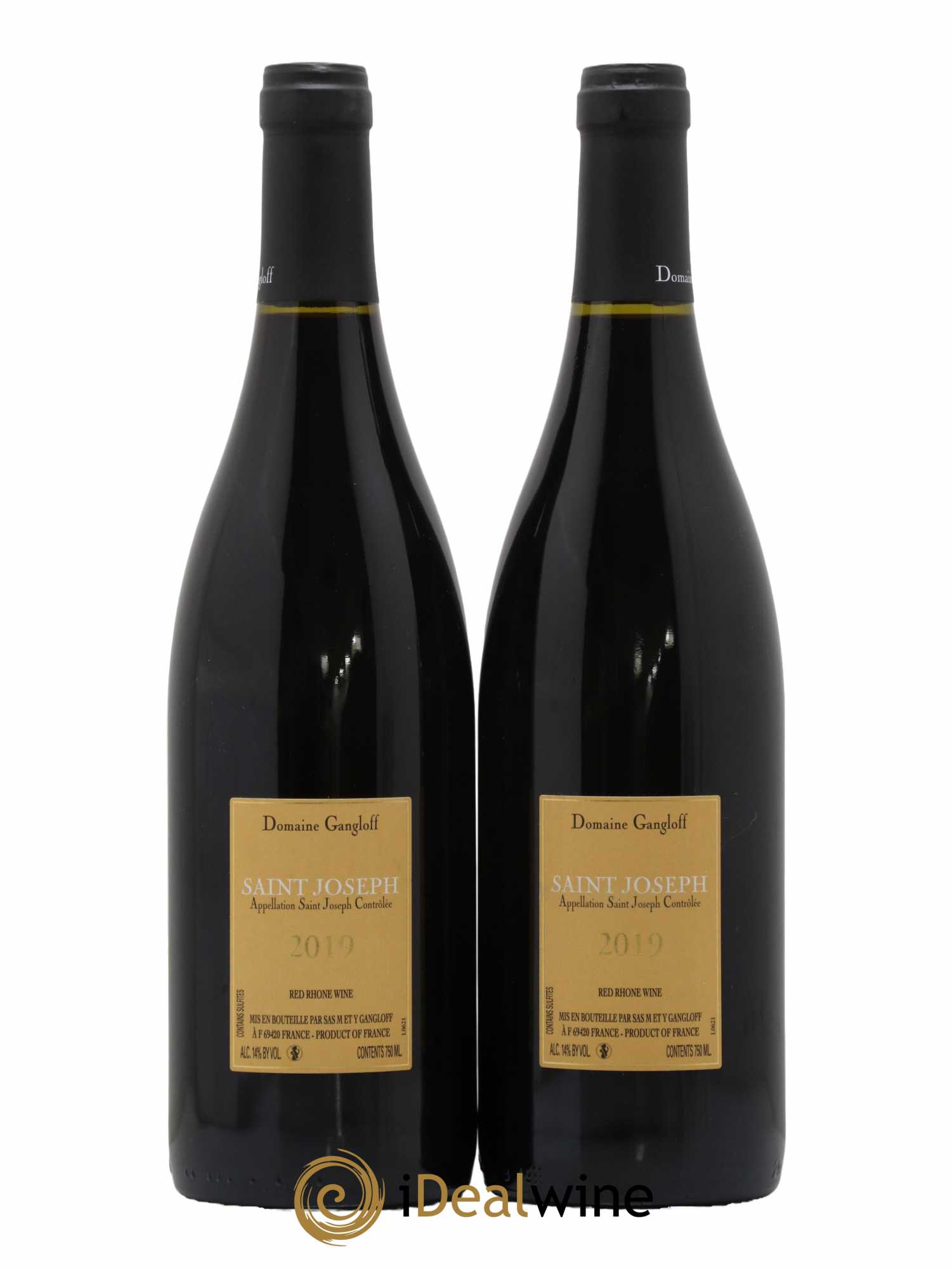 Saint-Joseph Gangloff (Domaine) 2019 - Lot de 2 bouteilles - 1