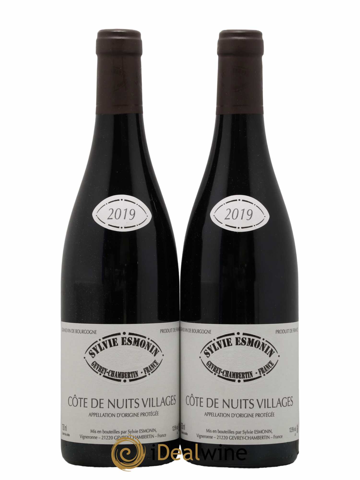 Côte de Nuits-Villages Sylvie Esmonin 2019 - Lot de 2 bouteilles - 0