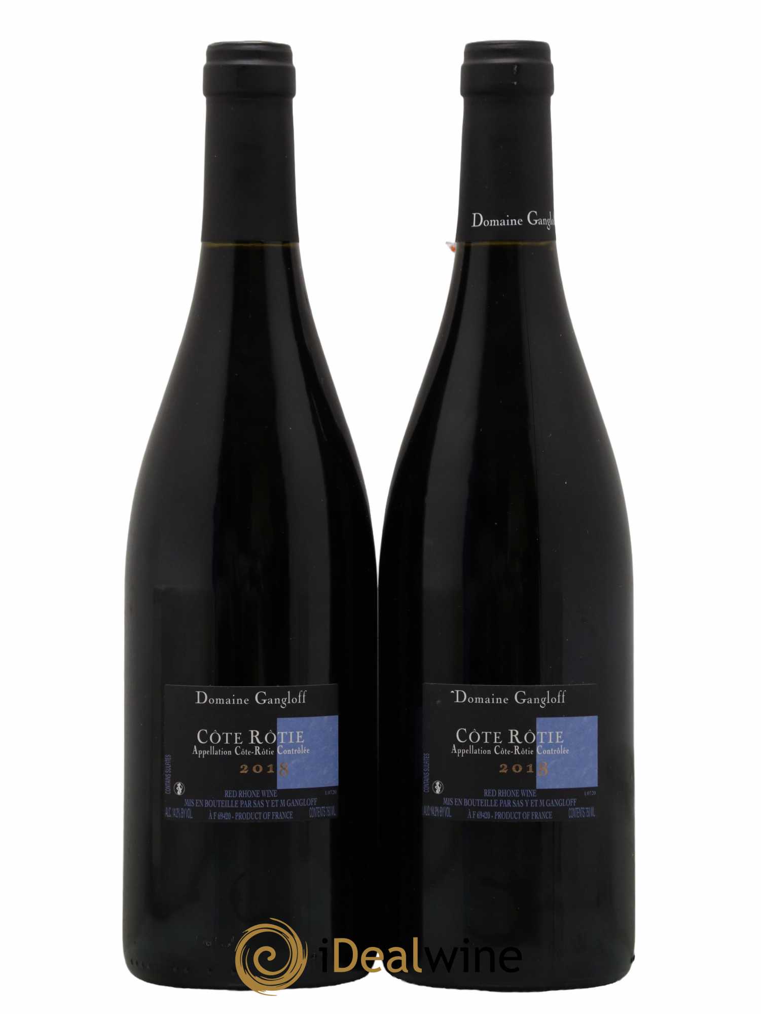 Côte-Rôtie La Barbarine Gangloff (Domaine) 2018 - Lot de 2 bouteilles - 1
