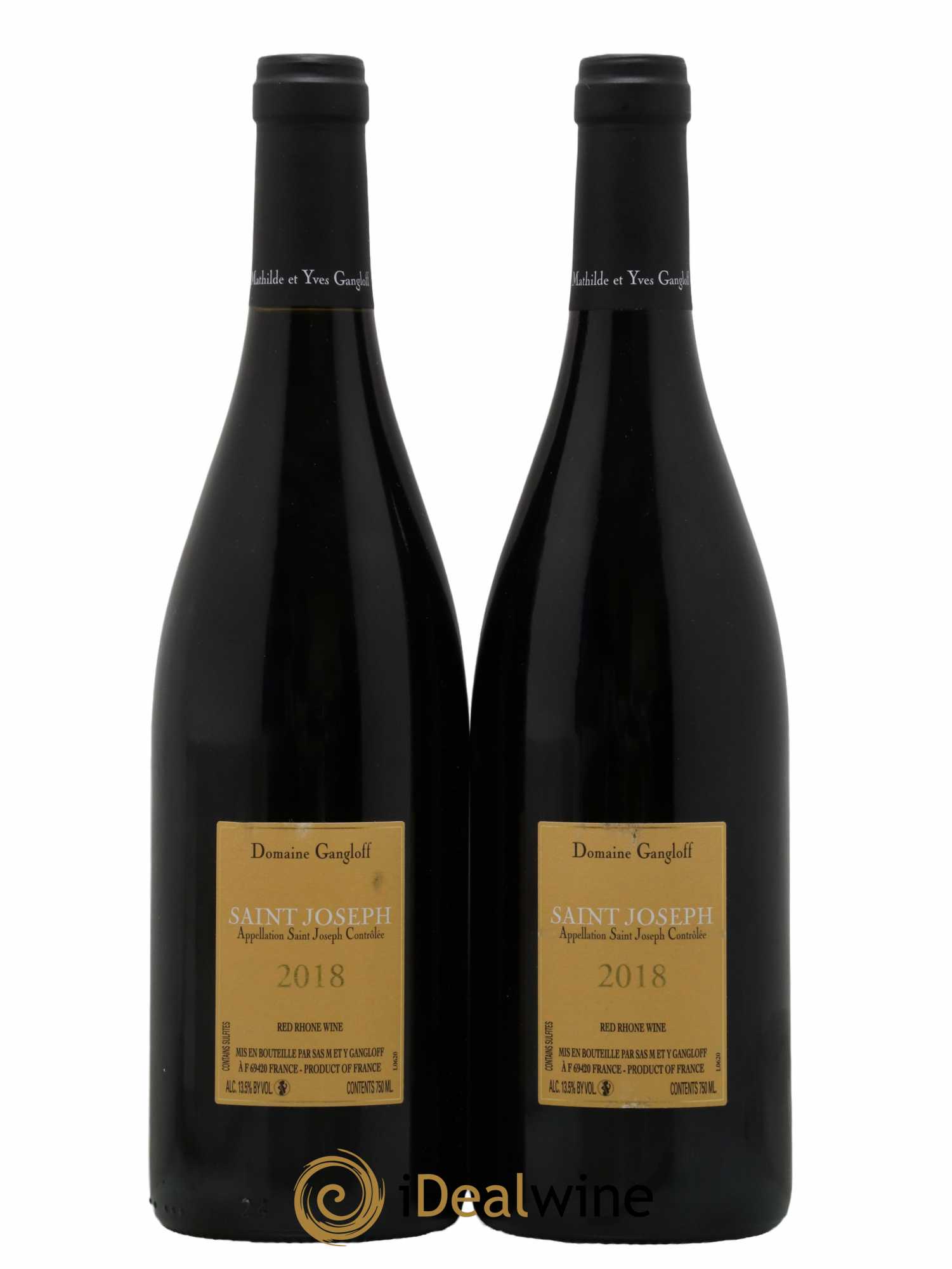 Saint-Joseph Gangloff (Domaine) 2018 - Lot de 2 bouteilles - 1