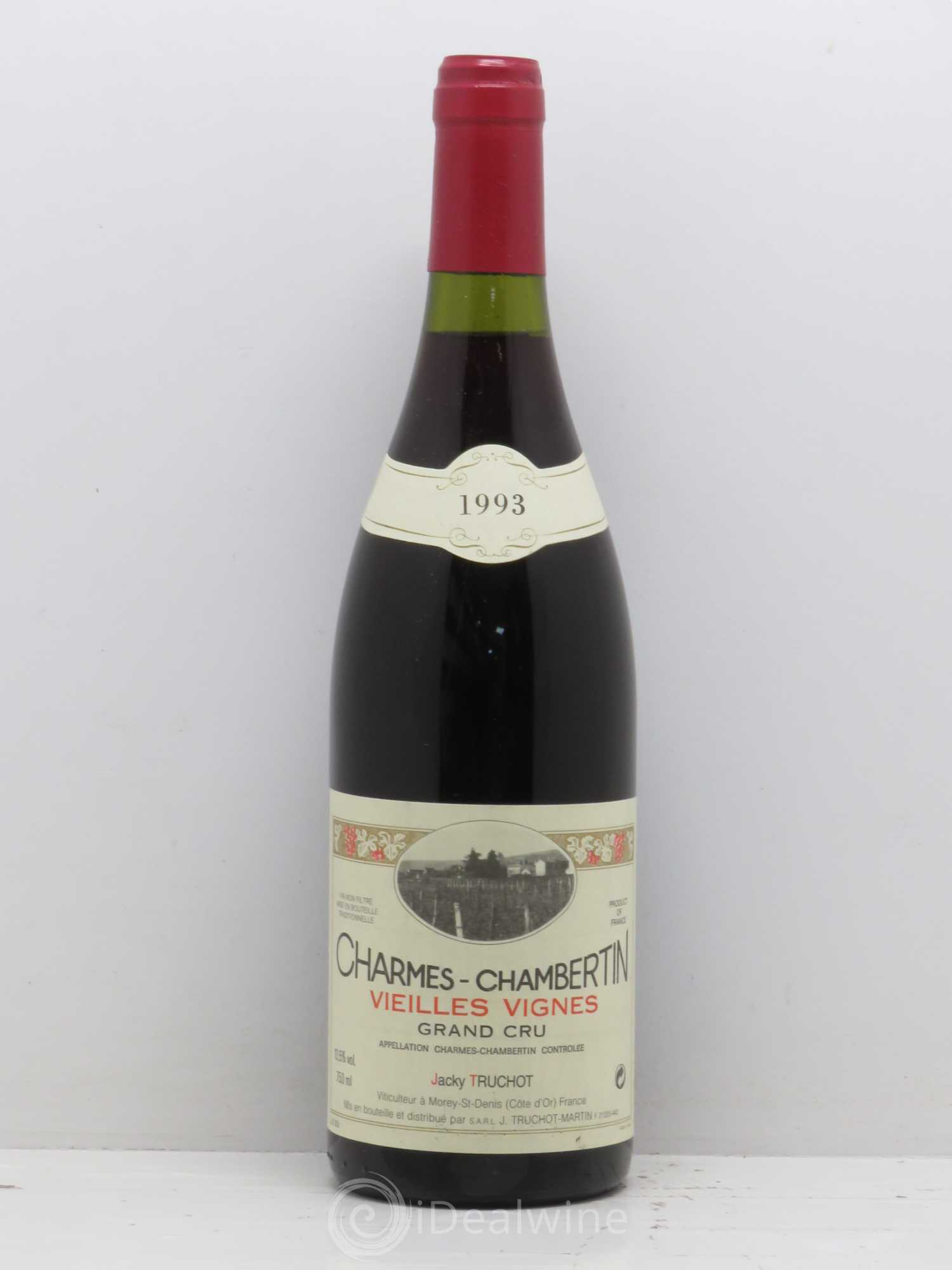 Charmes-Chambertin Grand Cru Vieilles Vignes Jacky Truchot 1993 - Lot de 1 bouteille - 0