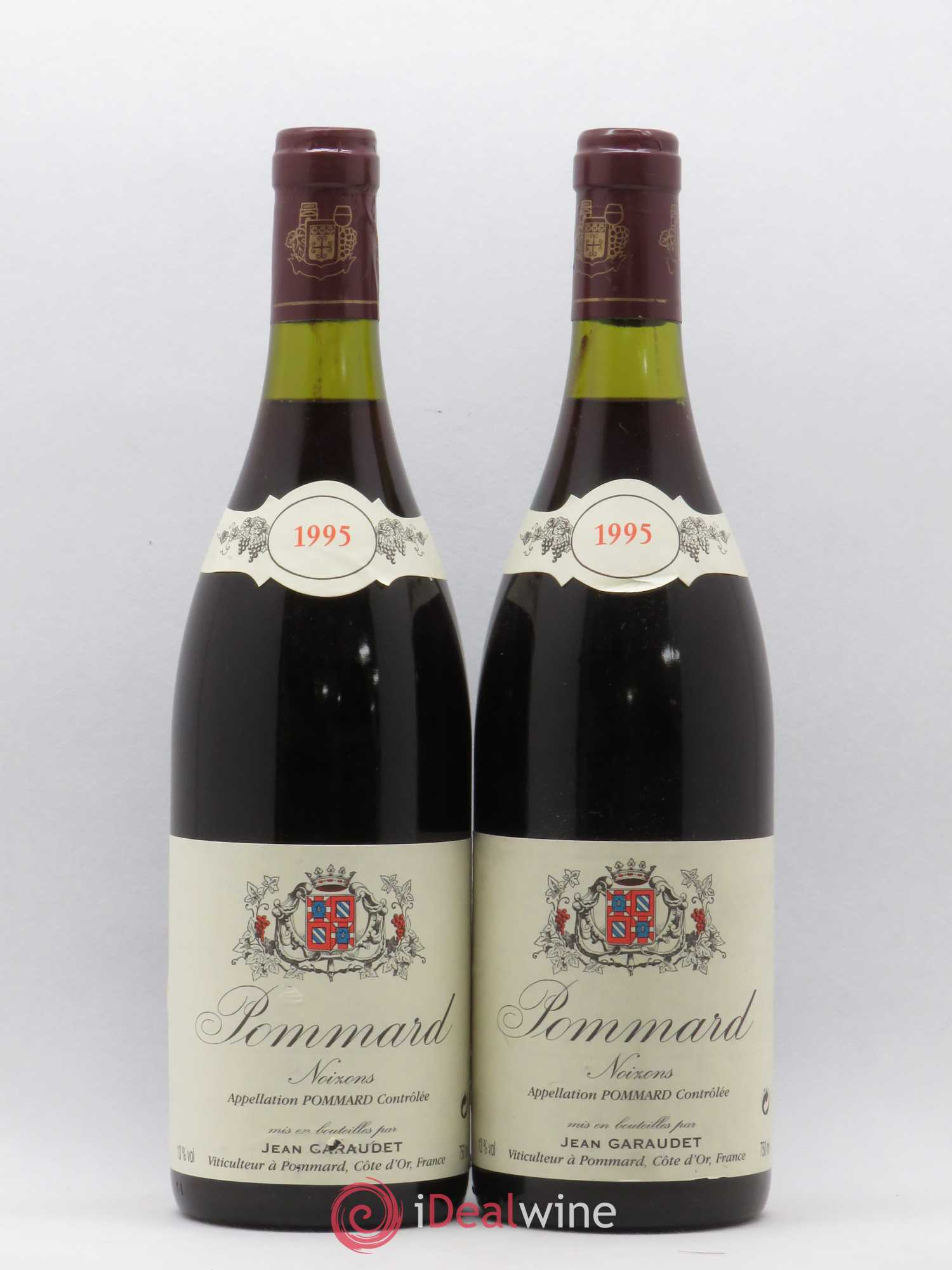 Pommard Noizons Domaine Jean Garaudet 1995 - Posten von 2 Flaschen - 0