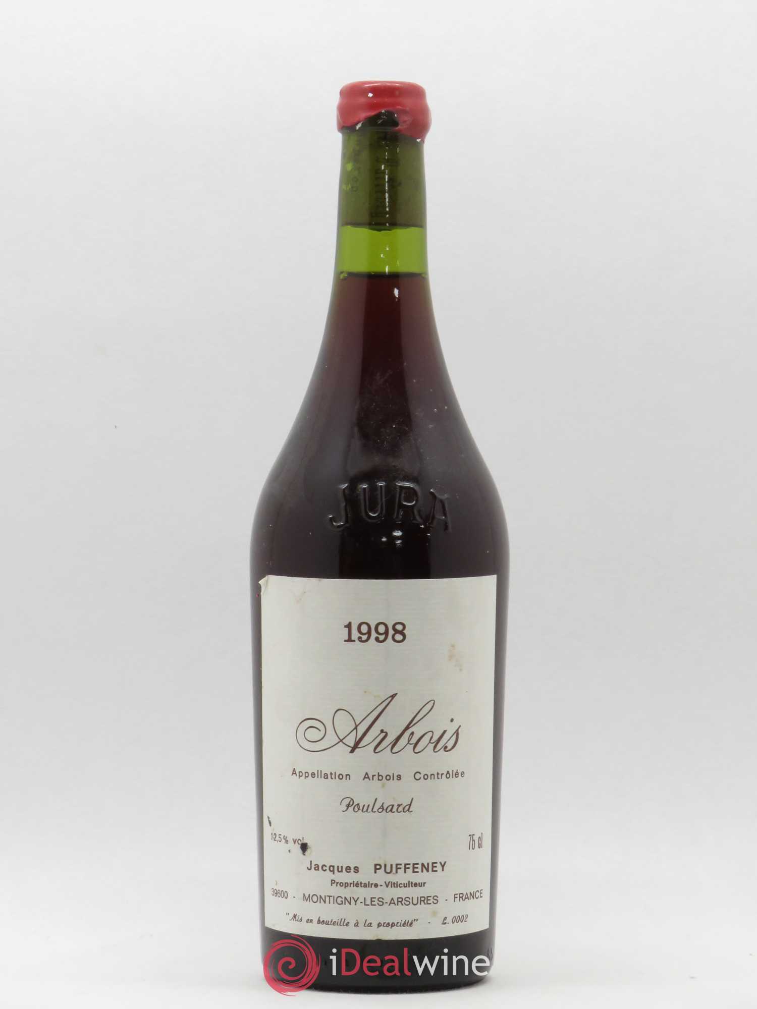 Arbois Poulsard Jacques Puffeney 1998 - Lot de 1 bouteille - 0
