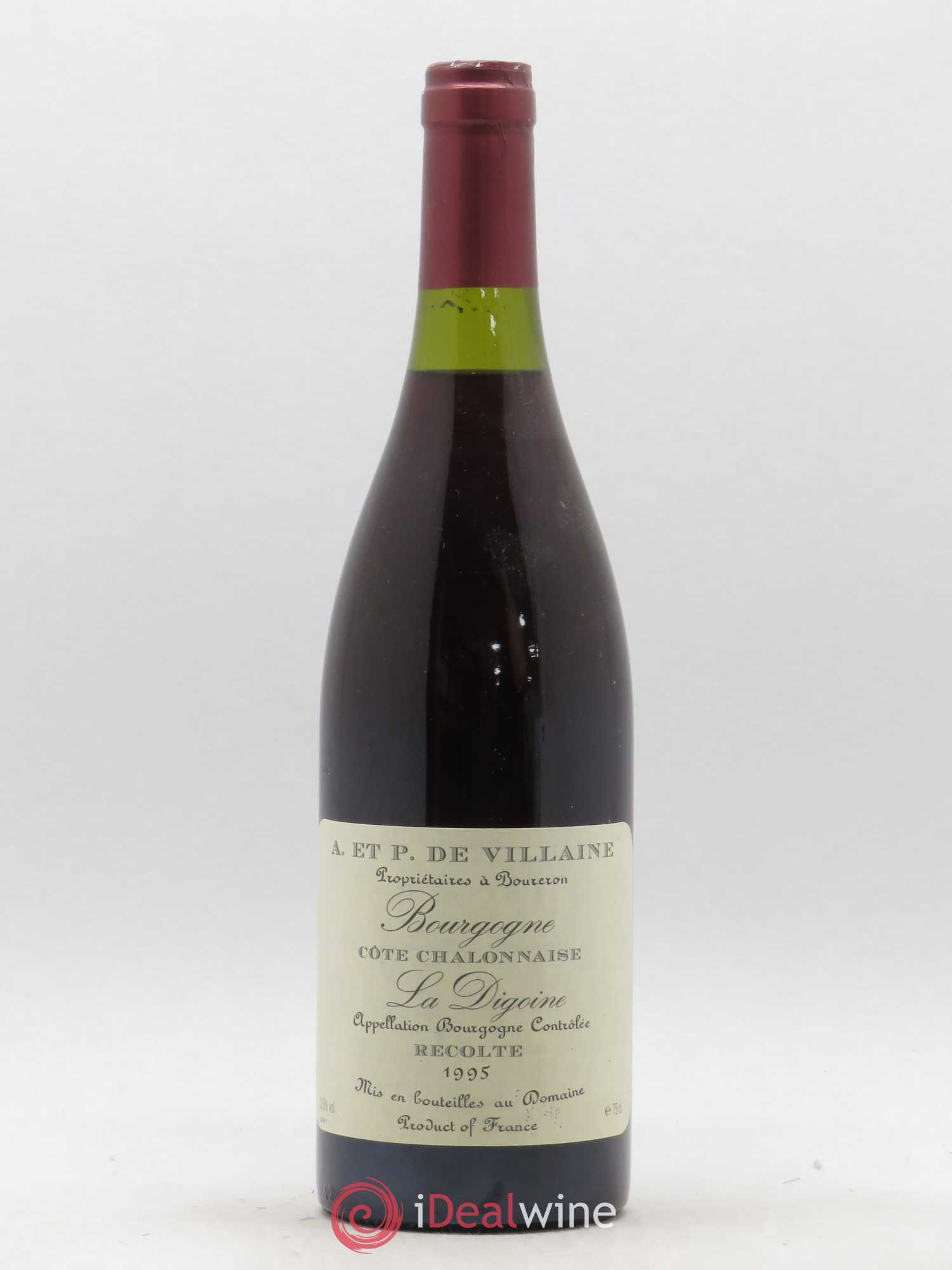 Bourgogne La Digoine Domaine de Villaine 1995 - Lot de 1 bouteille - 0