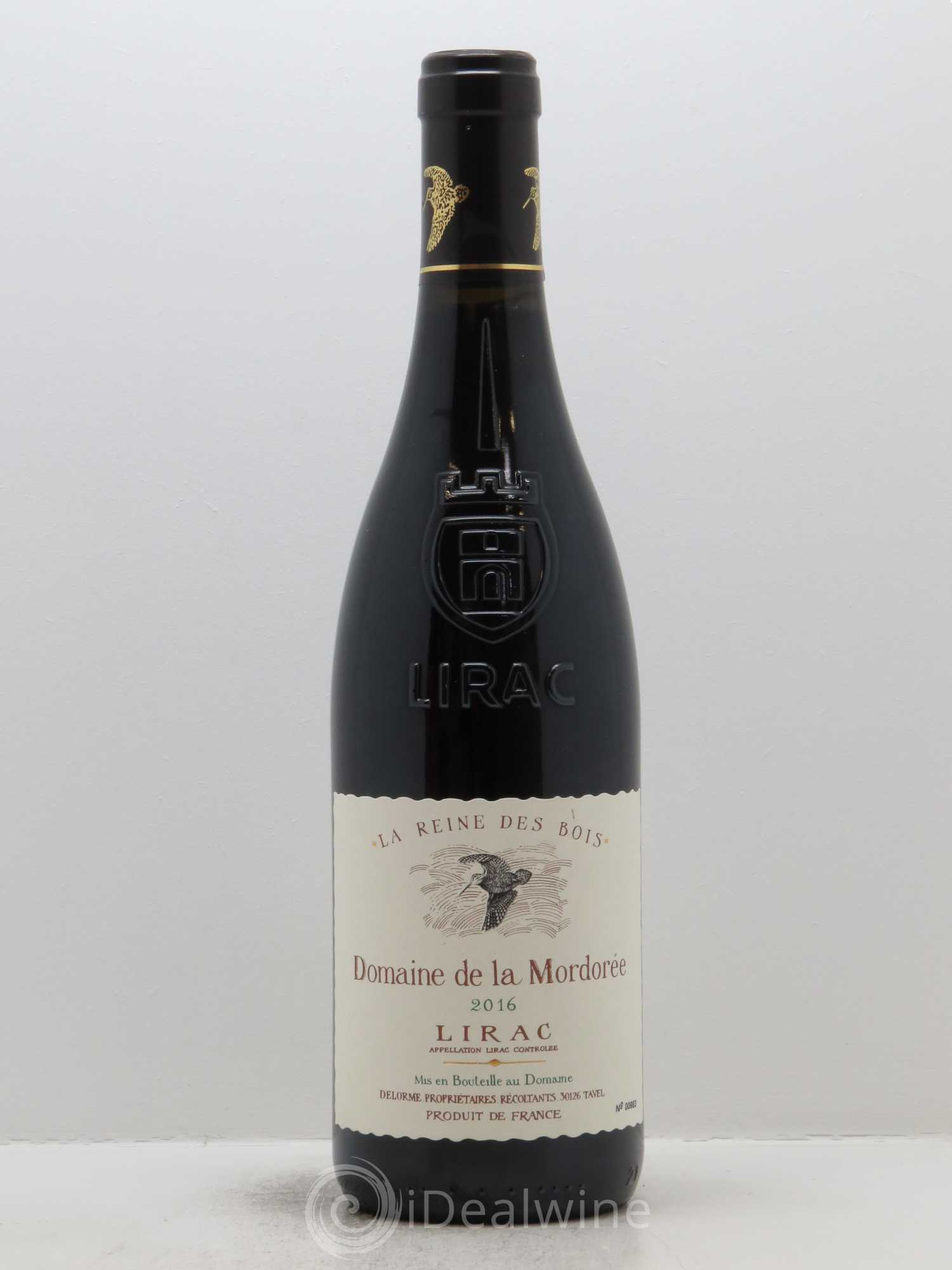 Lirac Cuvée Reine des Bois La Mordorée (Domaine de) 2016 - Lot de 1 bouteille - 0