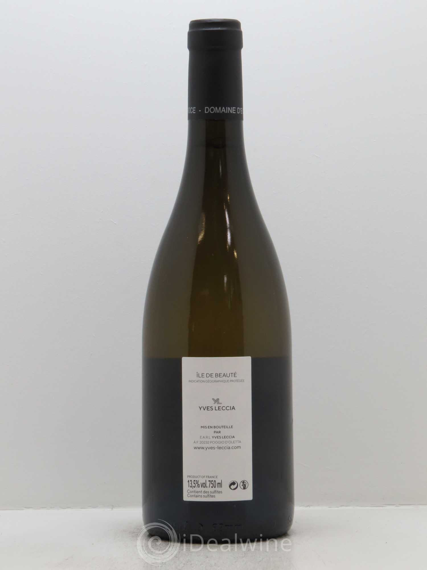 Ile de Beauté Biancu Marinu Yves Leccia 2016 - Lot de 1 bouteille - 1