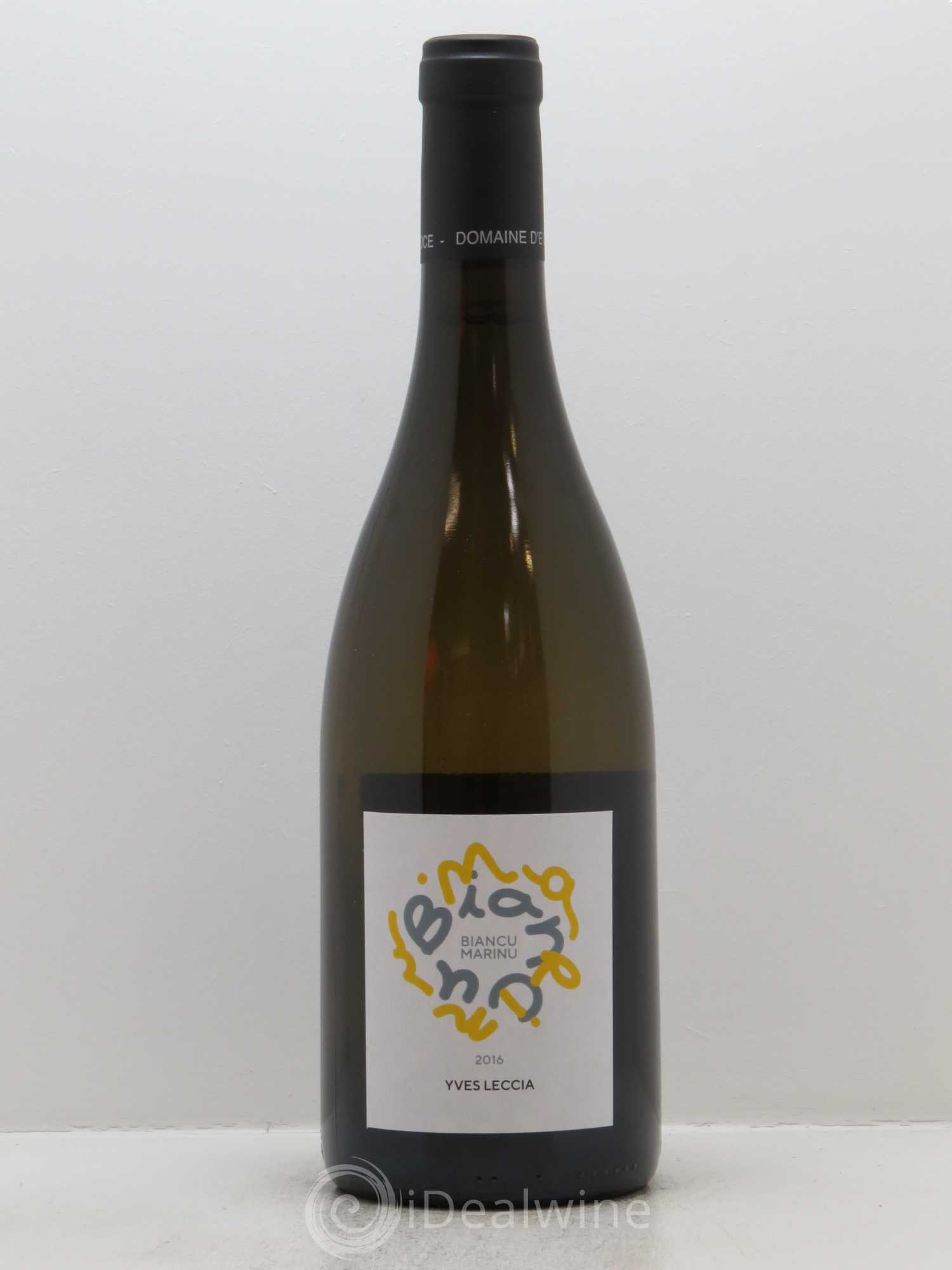 Ile de Beauté Biancu Marinu Yves Leccia 2016 - Lot de 1 bouteille - 0