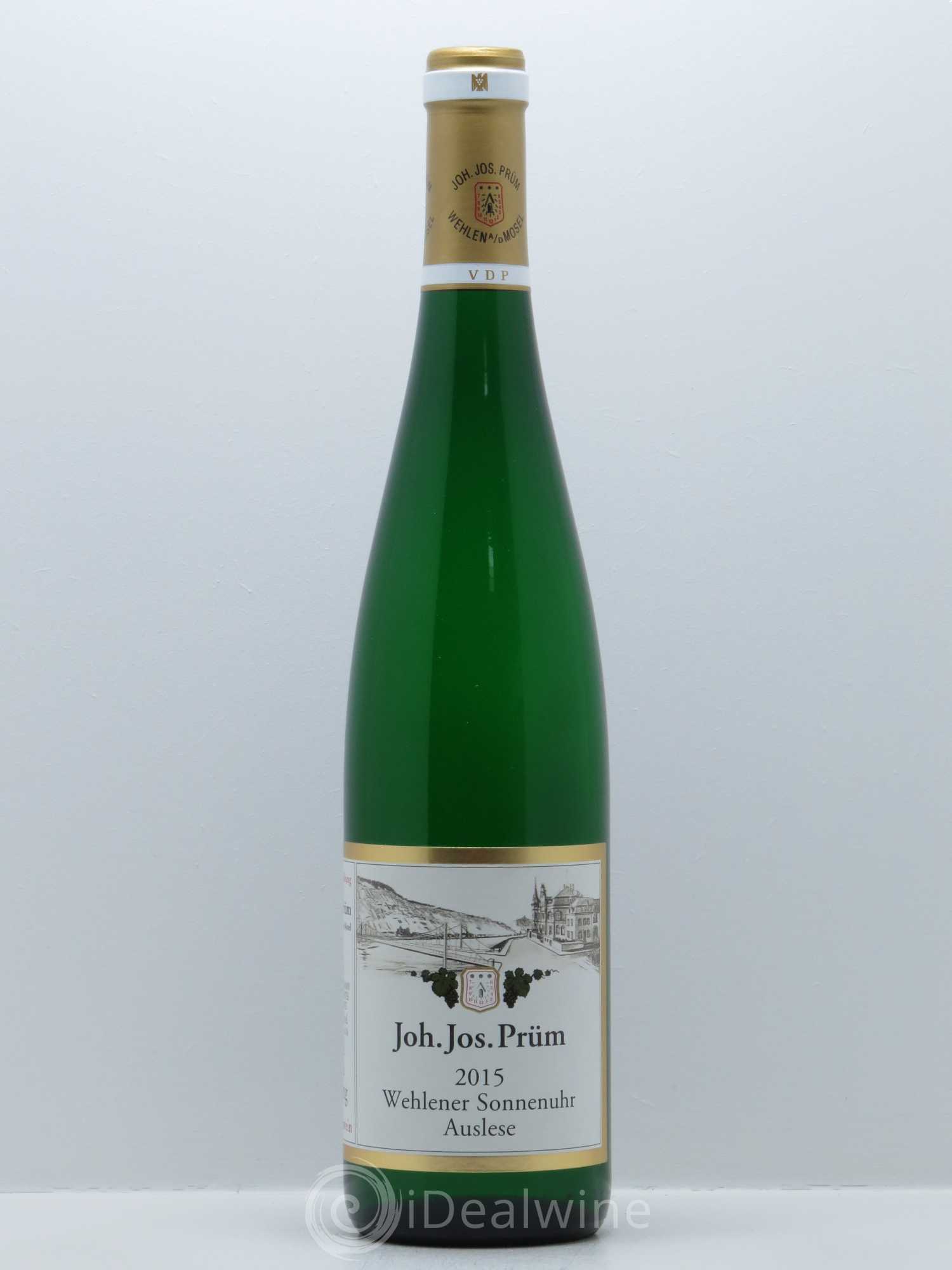 Riesling Joh. Jos. Prum Wehlener Sonnenuhr Auslese Gold Capsule 2015 - Lot de 1 bouteille - 0