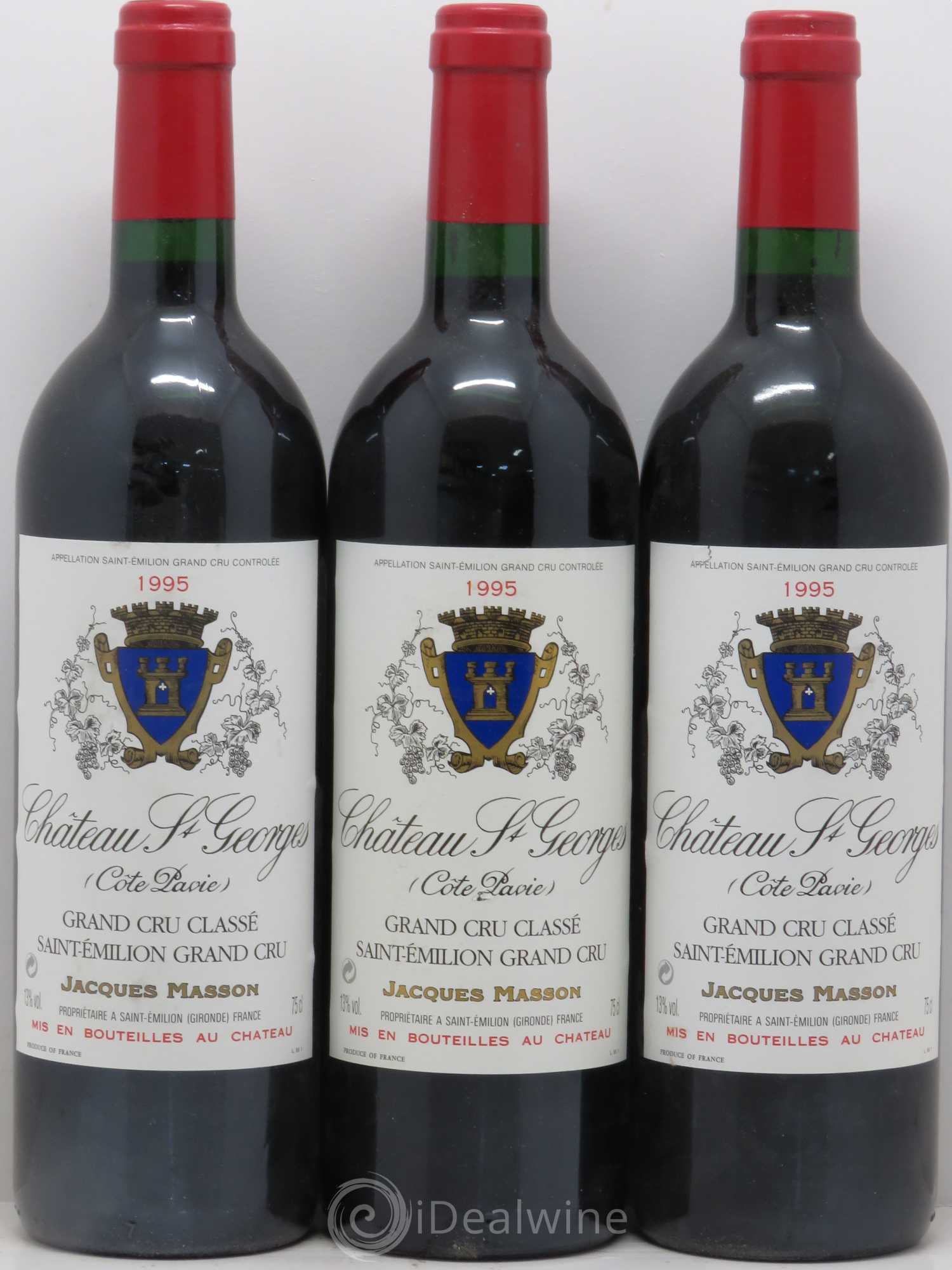 Château Saint-Georges 1995 - Lot de 6 bouteilles - 1