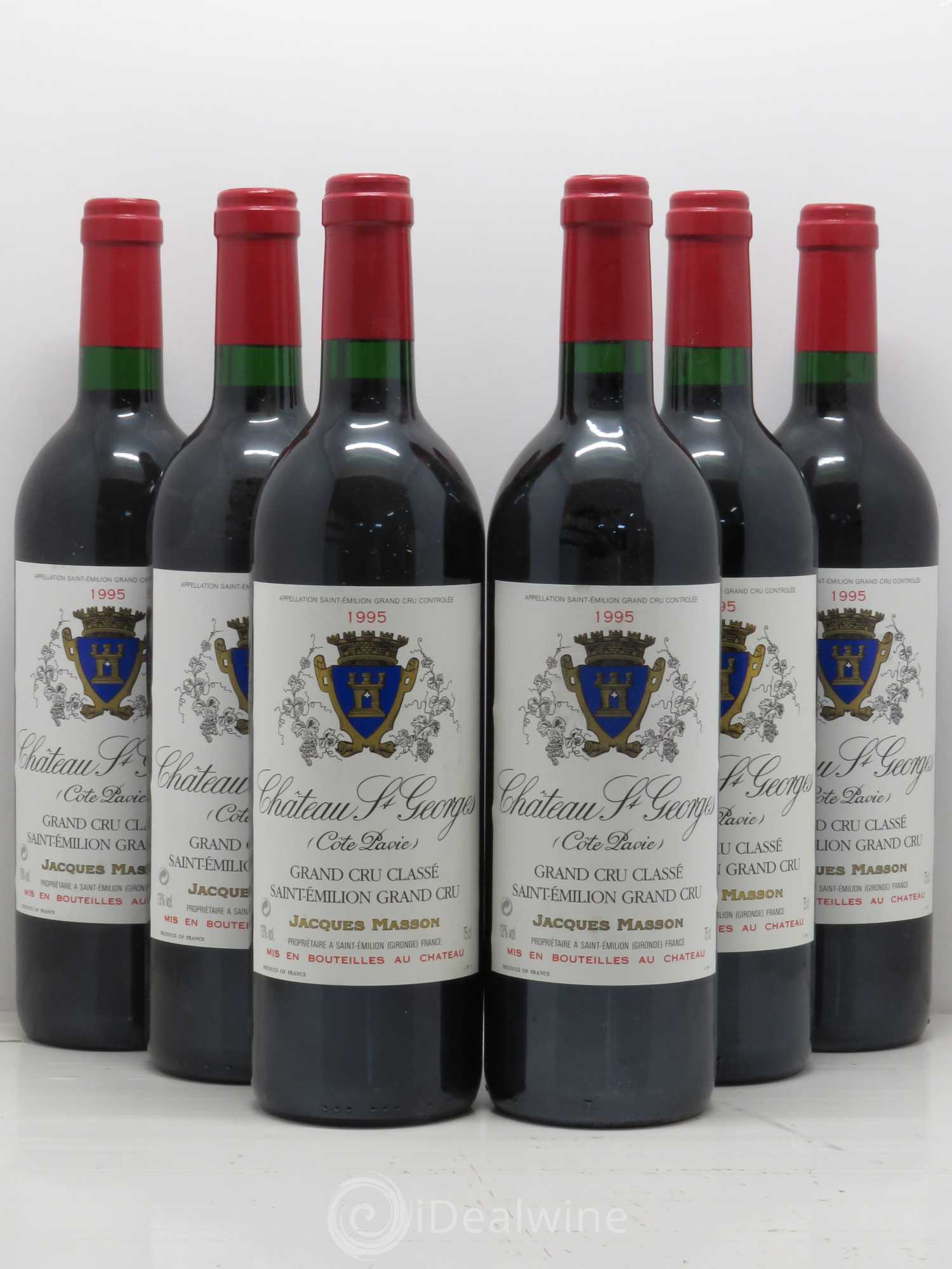Château Saint-Georges 1995 - Lot de 6 bouteilles - 0