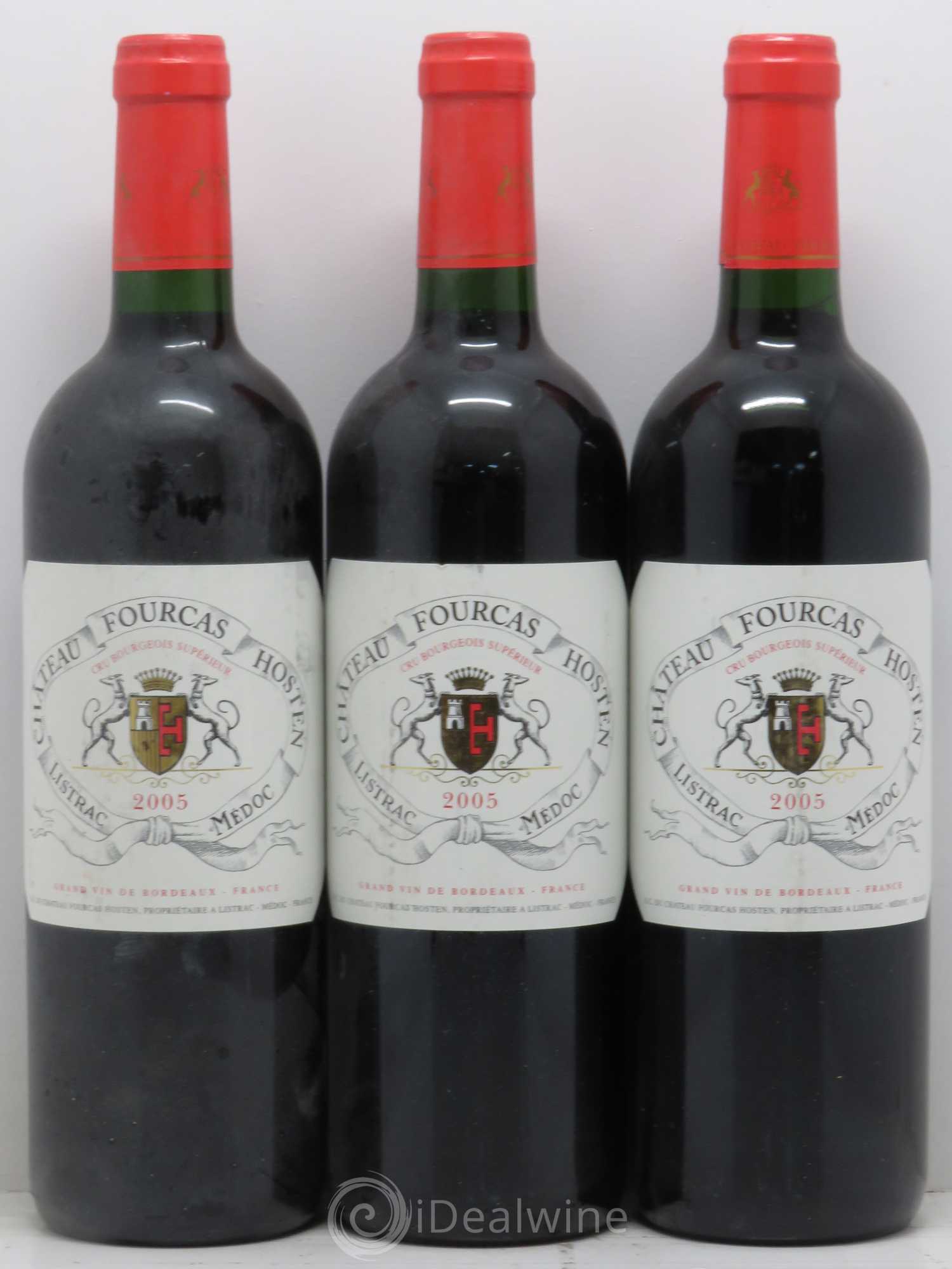 Château Fourcas Hosten Cru Bourgeois 2005 - Lot de 12 bouteilles - 1