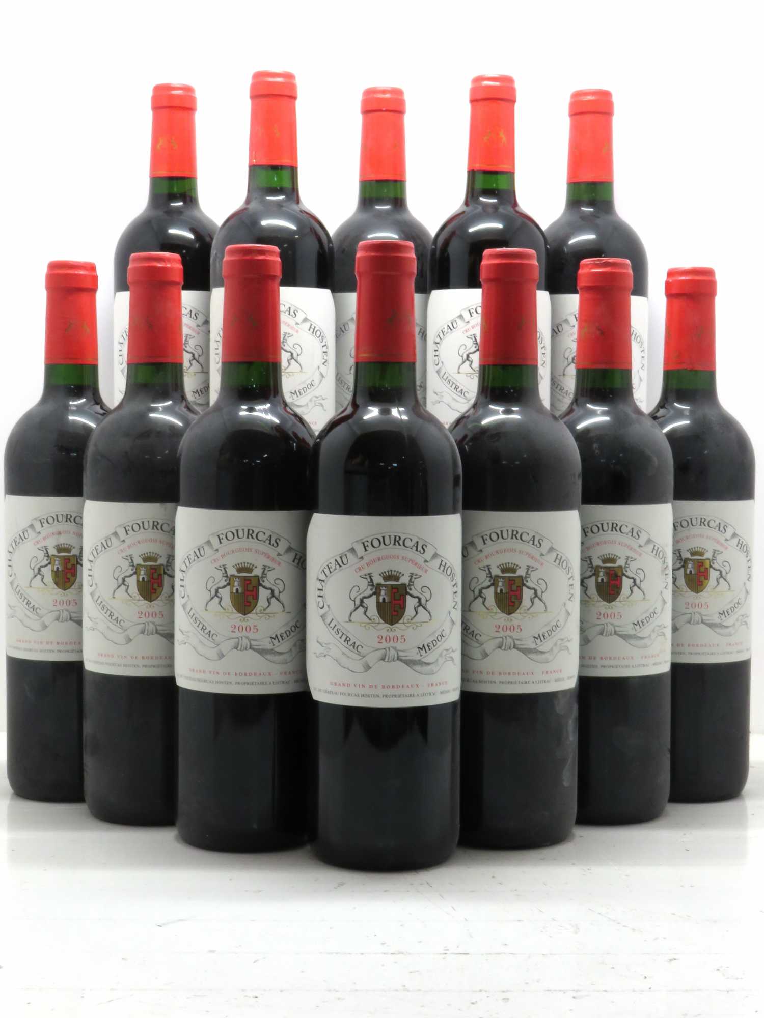 Château Fourcas Hosten Cru Bourgeois 2005 - Lot de 12 bouteilles - 0