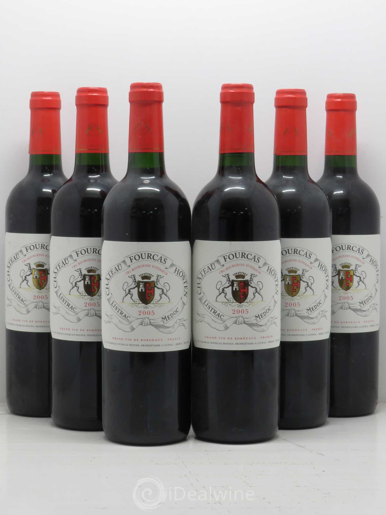 Château Fourcas Hosten Cru Bourgeois 2005 - Lot de 6 bouteilles - 0