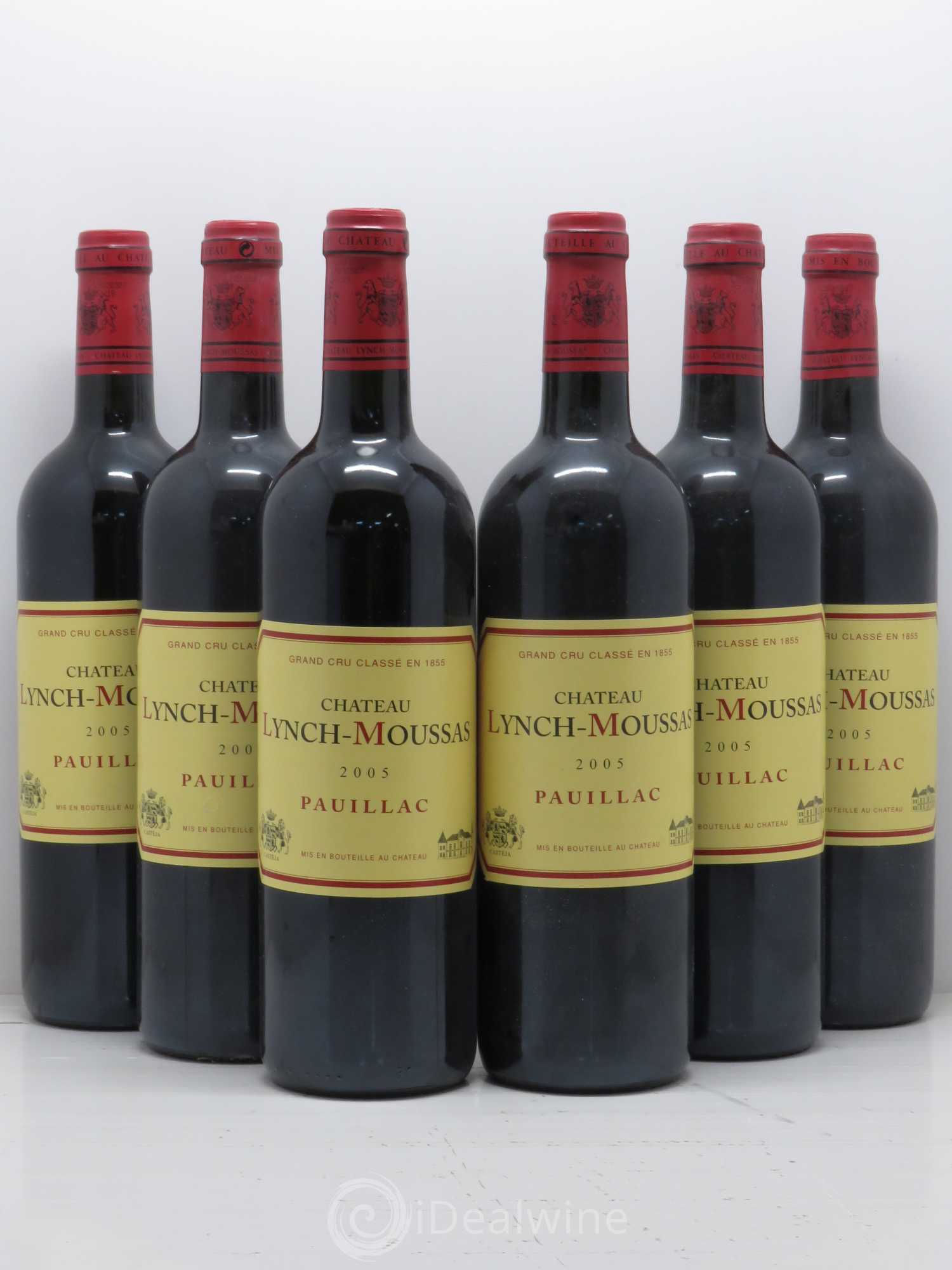 Château Lynch Moussas 5ème Grand Cru Classé 2005 - Lot de 6 bouteilles - 0