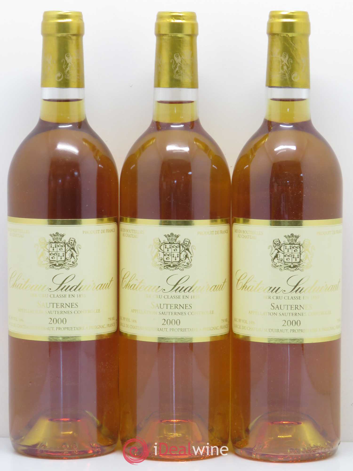 Château Suduiraut 1er Grand Cru Classé 2000 - Lotto di 6 bottiglie - 2