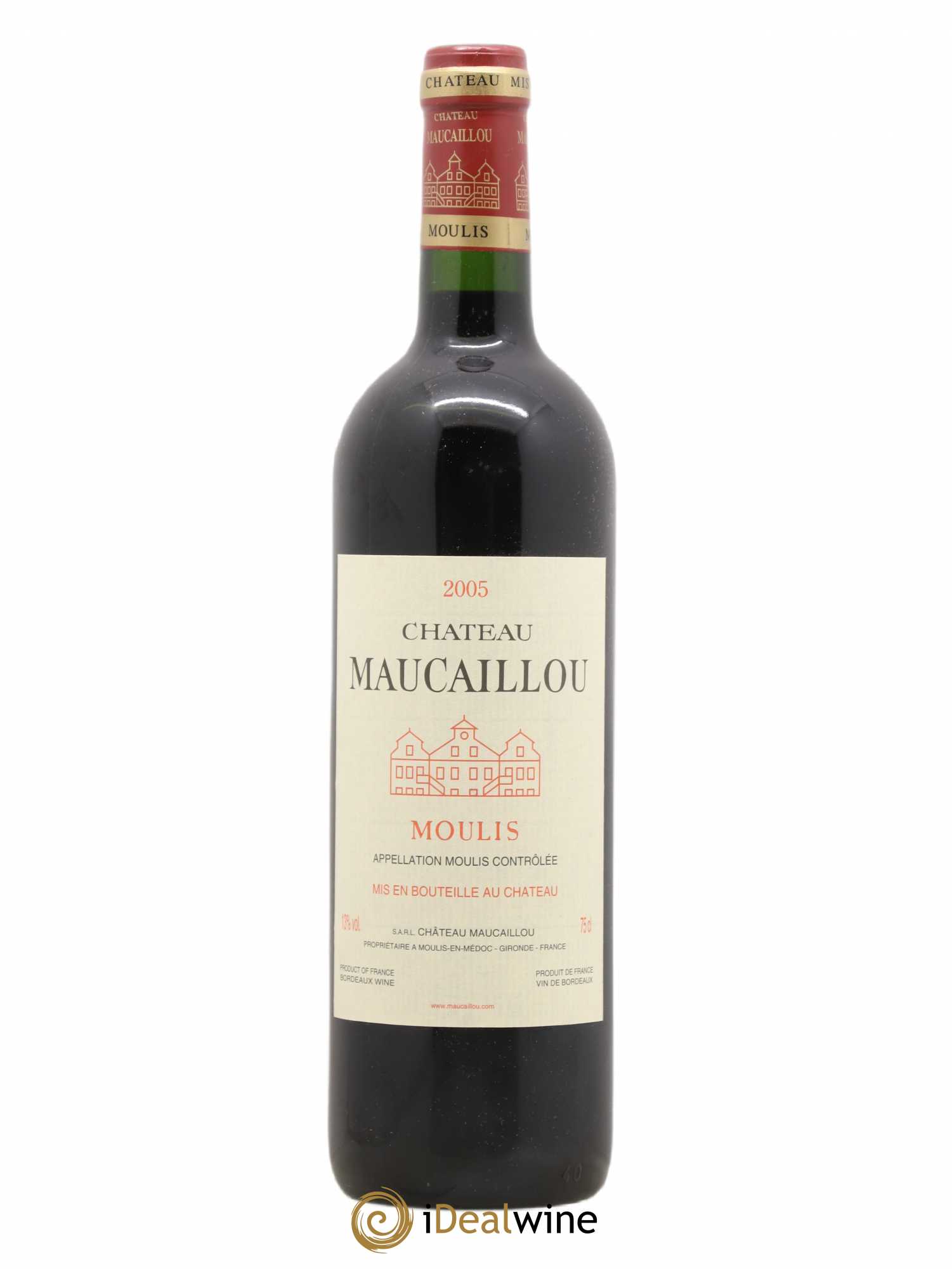 Château Maucaillou (sans prix de réserve) 2005 - Lot de 1 bouteille - 0