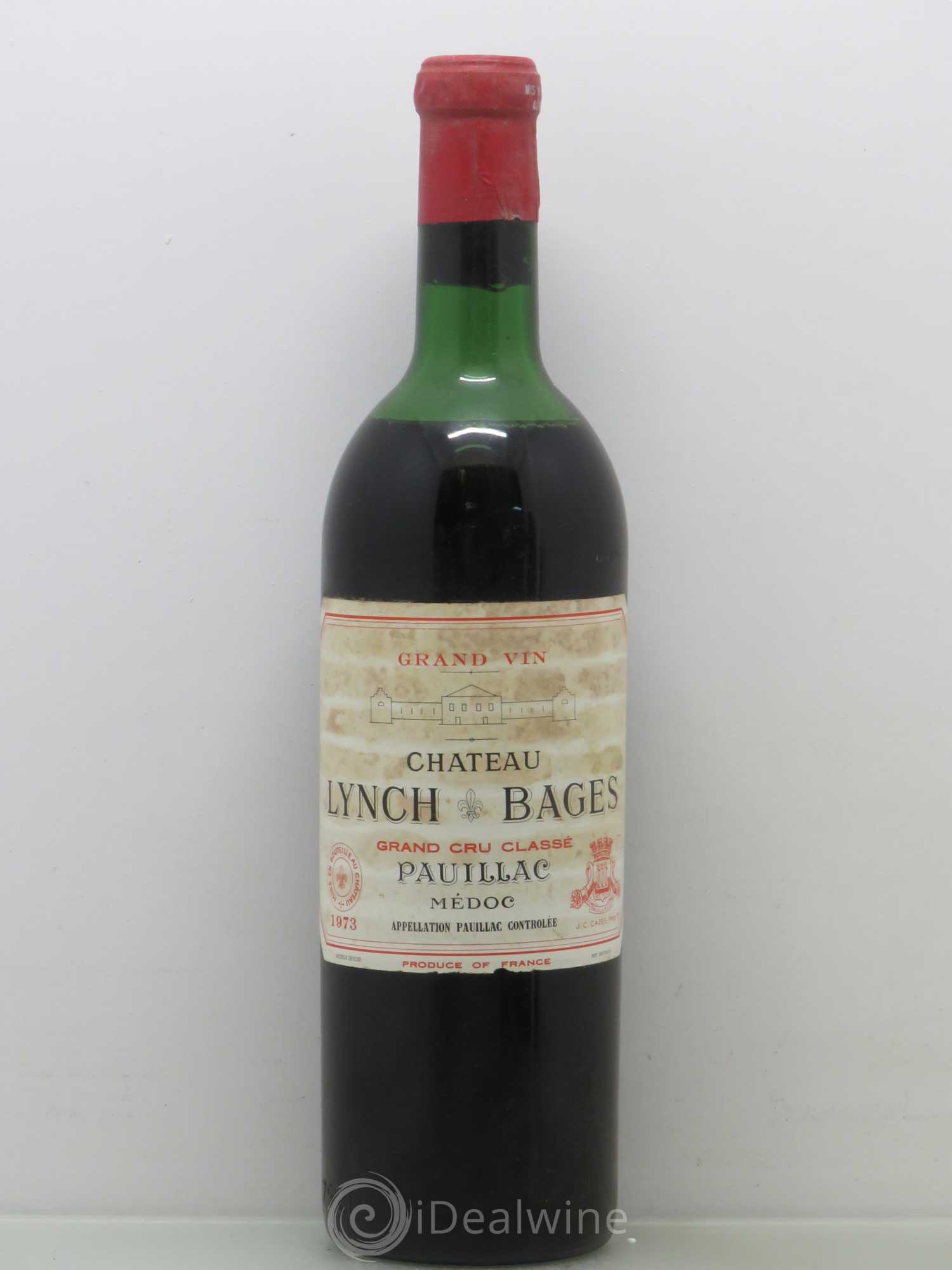 Château Lynch Bages 5ème Grand Cru Classé 1973 - Lot de 1 bouteille - 0