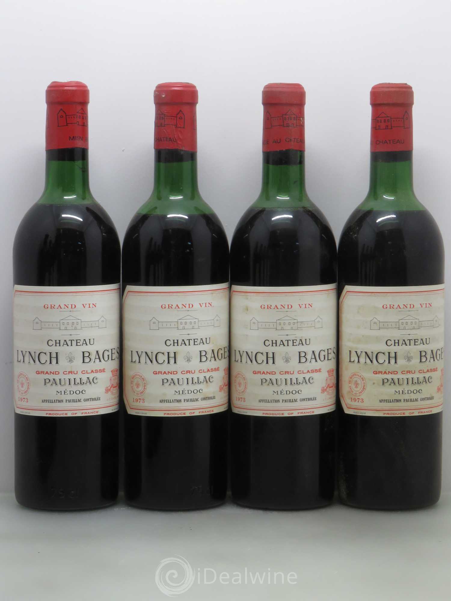 Château Lynch Bages 5ème Grand Cru Classé 1973 - Lot de 11 bouteilles - 2