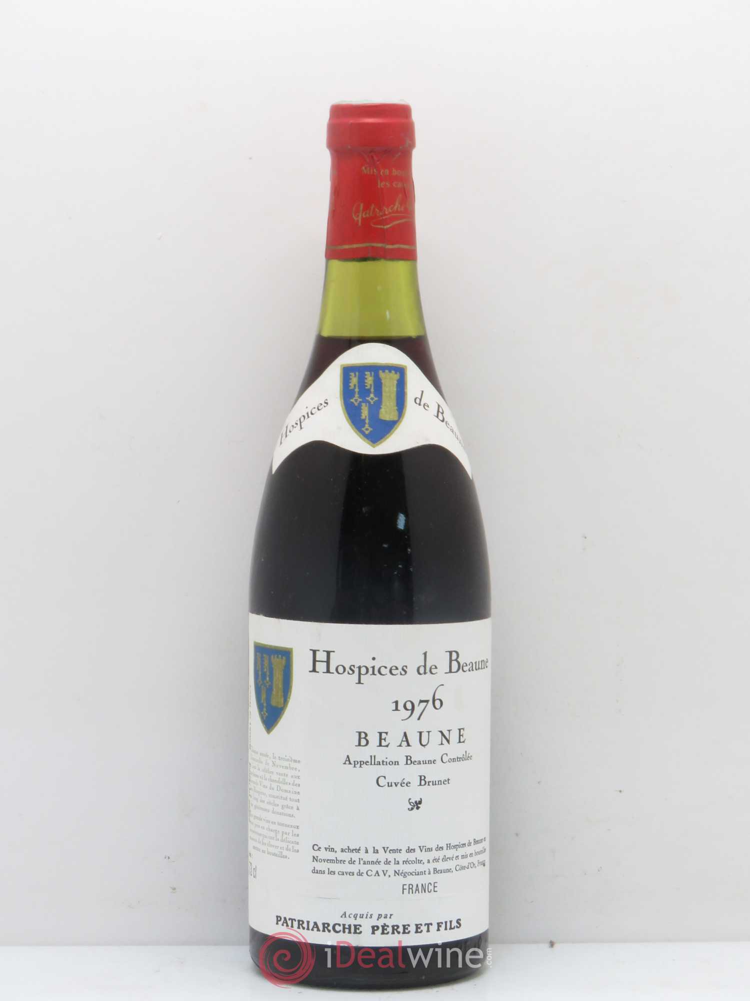 Beaune 1er Cru Cuvée Brunet Hospices de Beaune 1976 - Lot of 1 bottle - 0