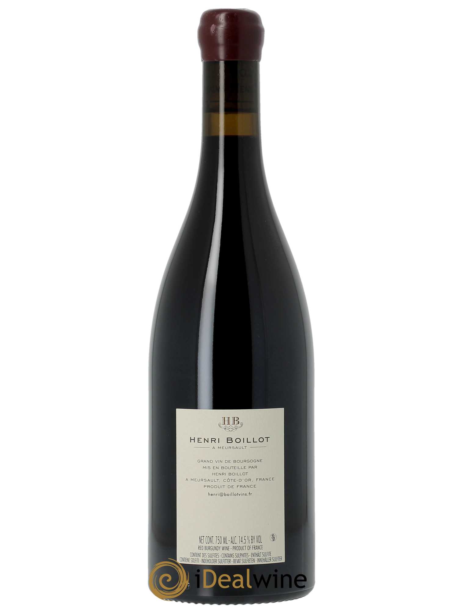 Volnay 1er Cru Les Fremiets Henri Boillot (Domaine) 2020 - Lot of 1 bottle - 1