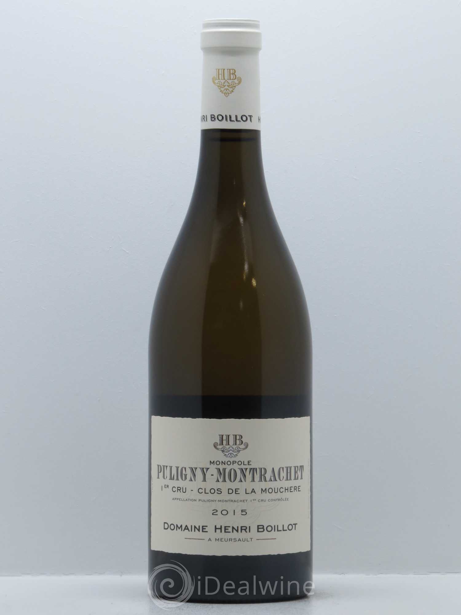 Puligny-Montrachet 1er Cru Clos de la Mouchère Henri Boillot (Domaine) 2015 - Lot de 1 bouteille - 0