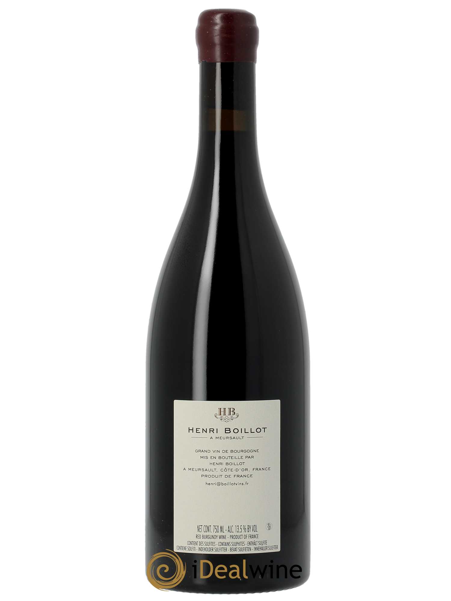 Bourgogne Henri Boillot (Domaine) 2021 - Lot of 1 bottle - 1