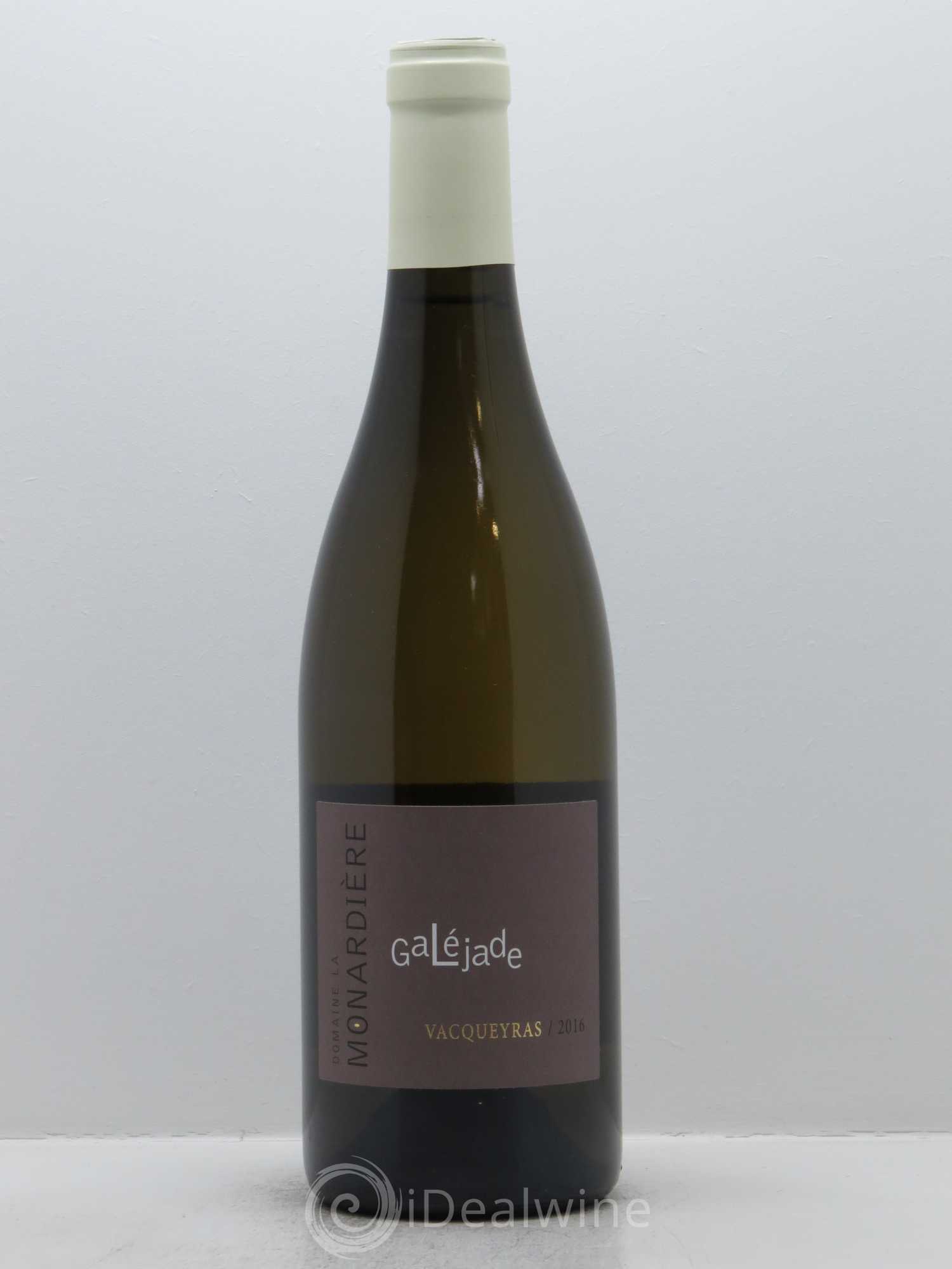 Vacqueyras La Galéjade La Monardière (Domaine) 2016 - Lot de 1 bouteille - 0