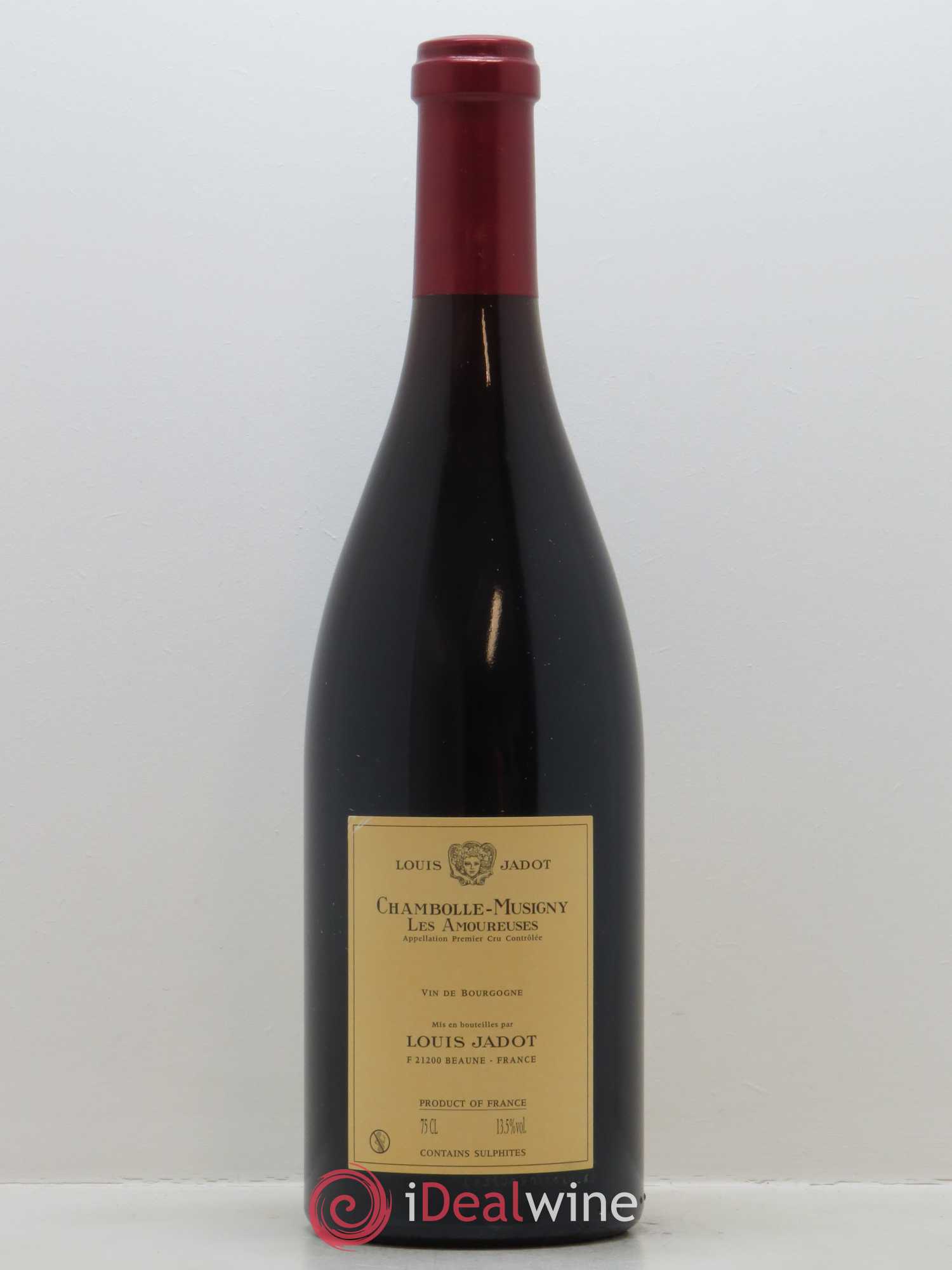 Chambolle-Musigny 1er Cru Les Amoureuses Domaine Louis Jadot 2016 - Lot de 1 bouteille - 1