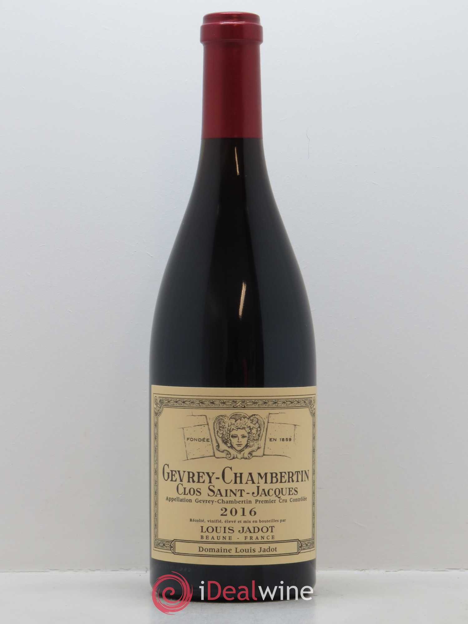 Gevrey-Chambertin 1er Cru Clos Saint Jacques Domaine Louis Jadot 2016 - Lot de 1 bouteille - 0