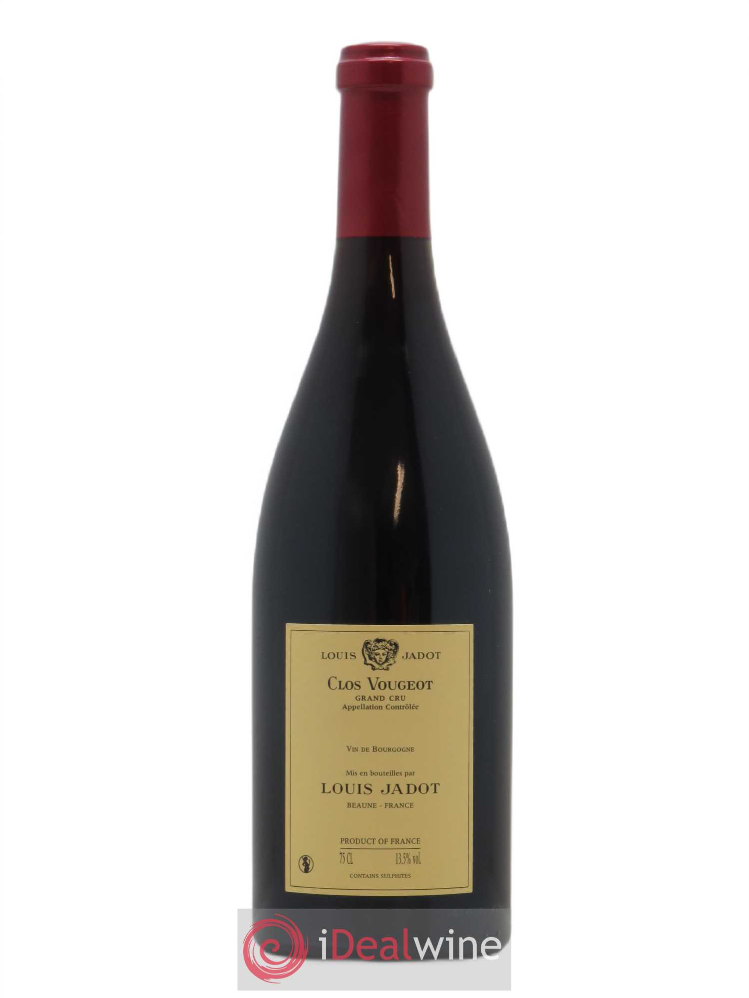 Clos de Vougeot Grand Cru Louis Jadot (Domaine) 2016 - Lot de 1 bouteille - 1