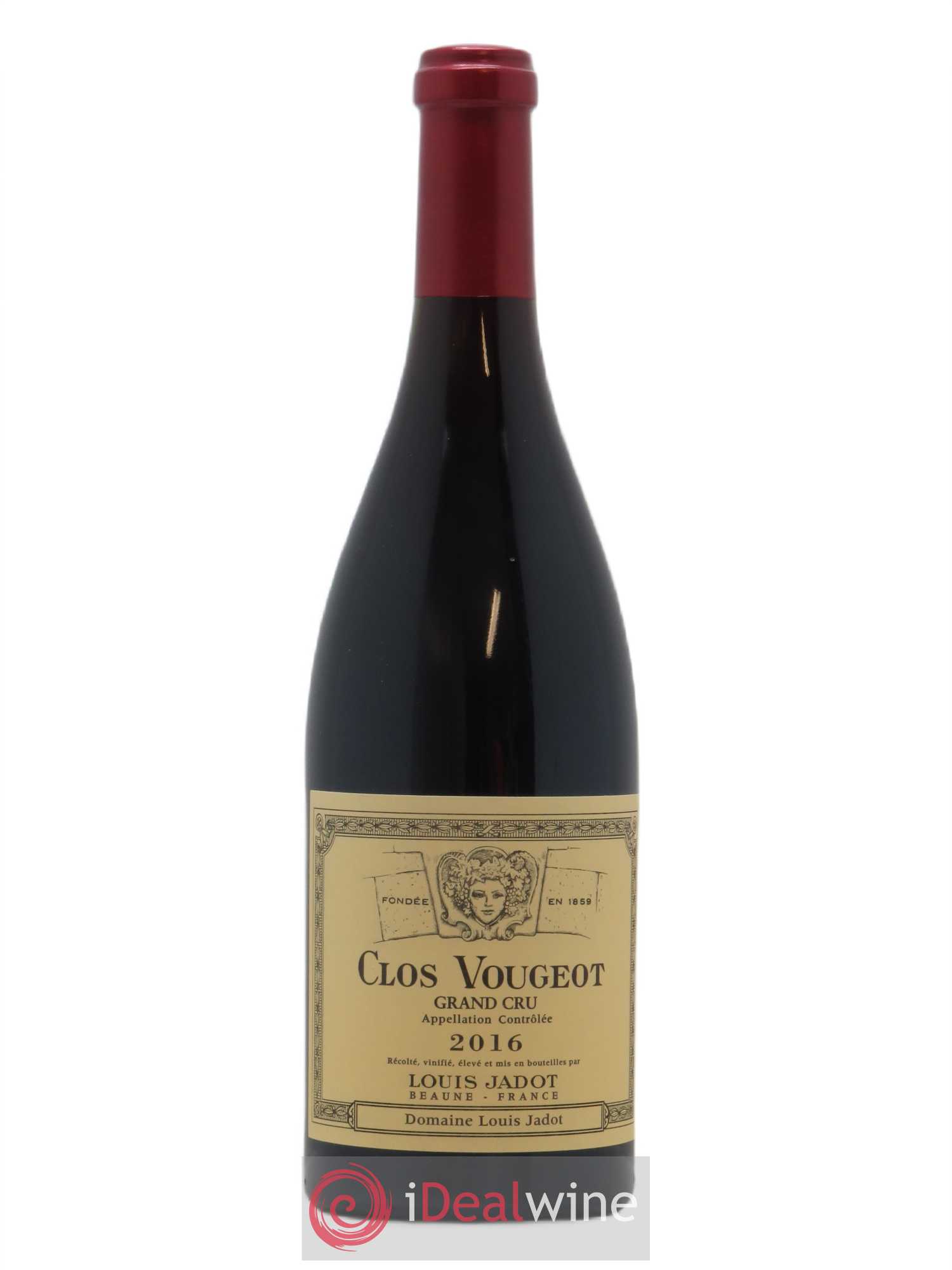 Clos de Vougeot Grand Cru Louis Jadot (Domaine) 2016 - Lot de 1 bouteille - 0