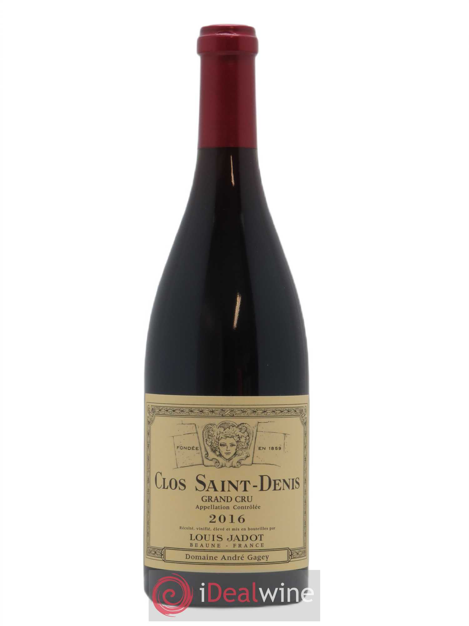 Clos Saint-Denis Grand Cru Maison Louis Jadot 2016 - Lot de 1 bouteille - 0