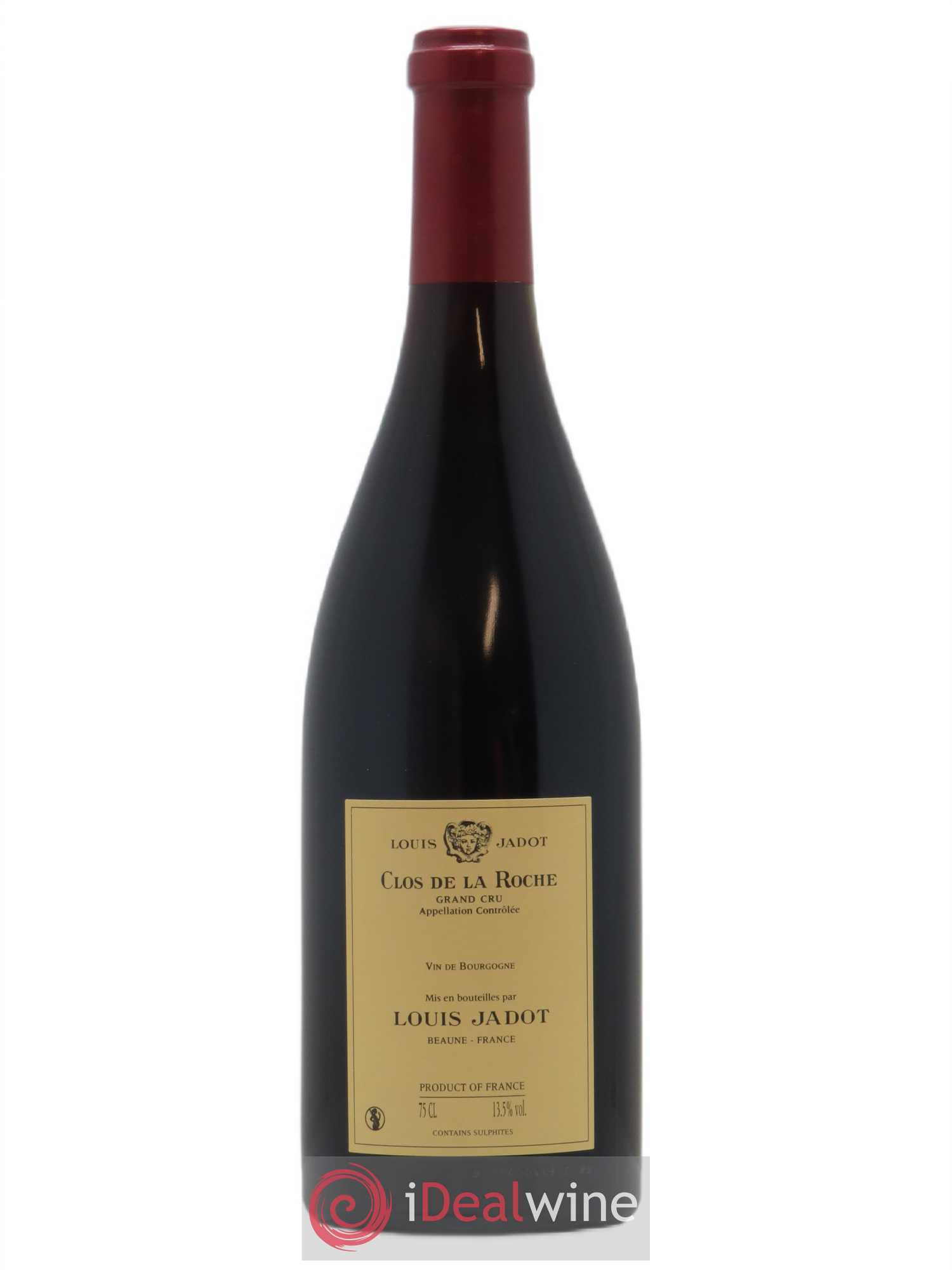 Clos de la Roche Grand Cru Maison Louis Jadot 2016 - Lot de 1 bouteille - 1