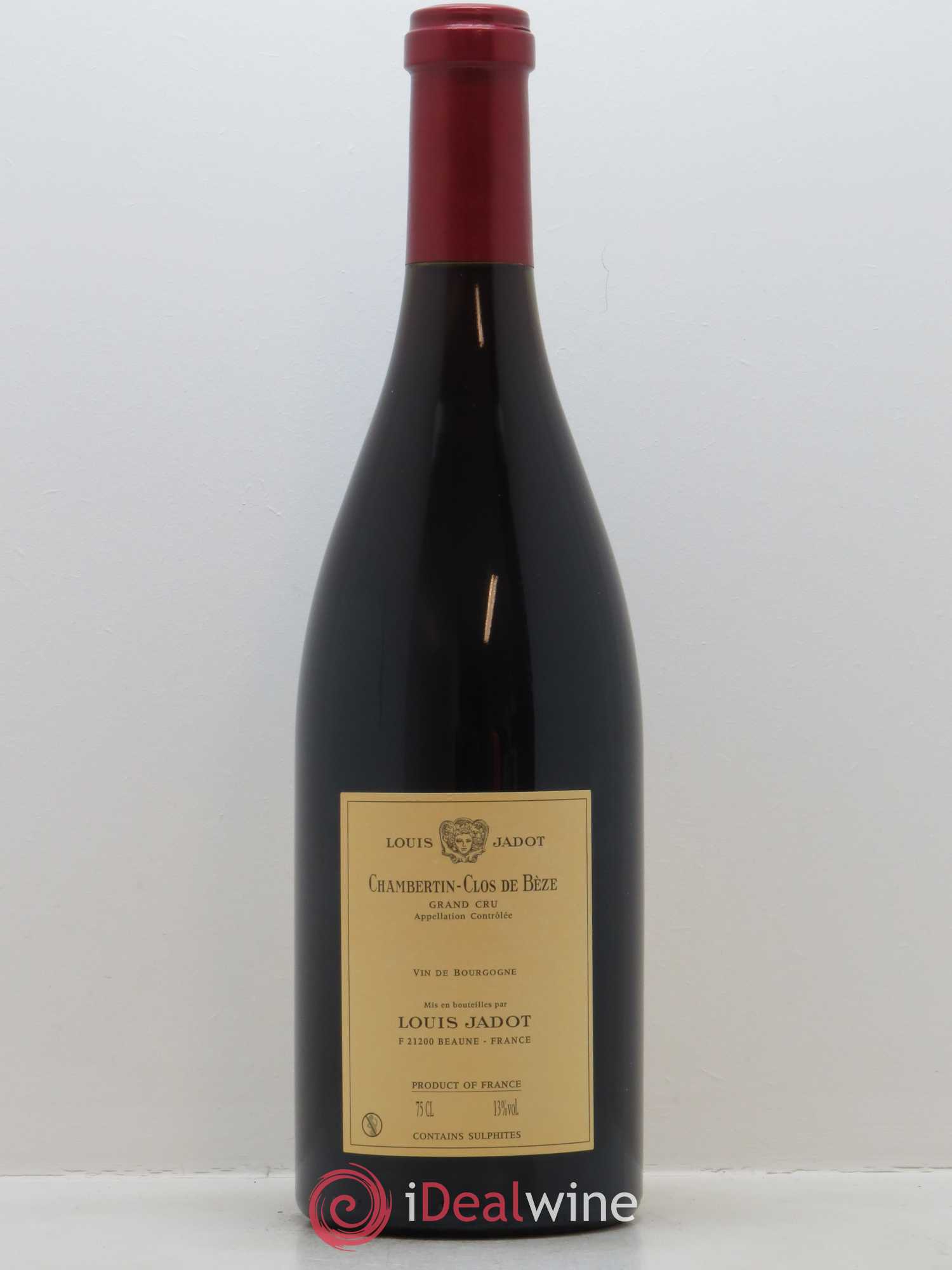 Chambertin Clos de Bèze Grand Cru Domaine Louis Jadot 2016 - Lot de 1 bouteille - 1