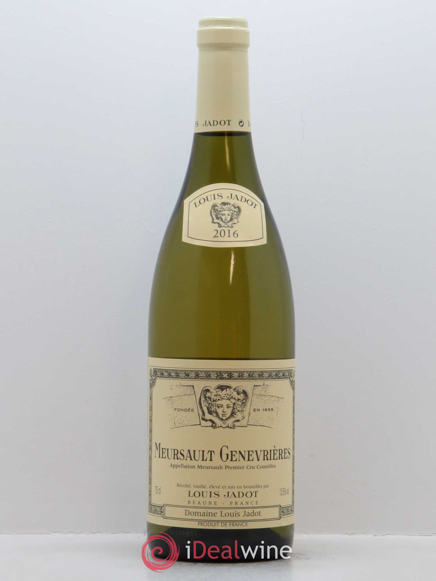 Meursault 1er Cru Les Genevrières Domaine Louis Jadot 2016 - Lot de 1 bouteille - 0