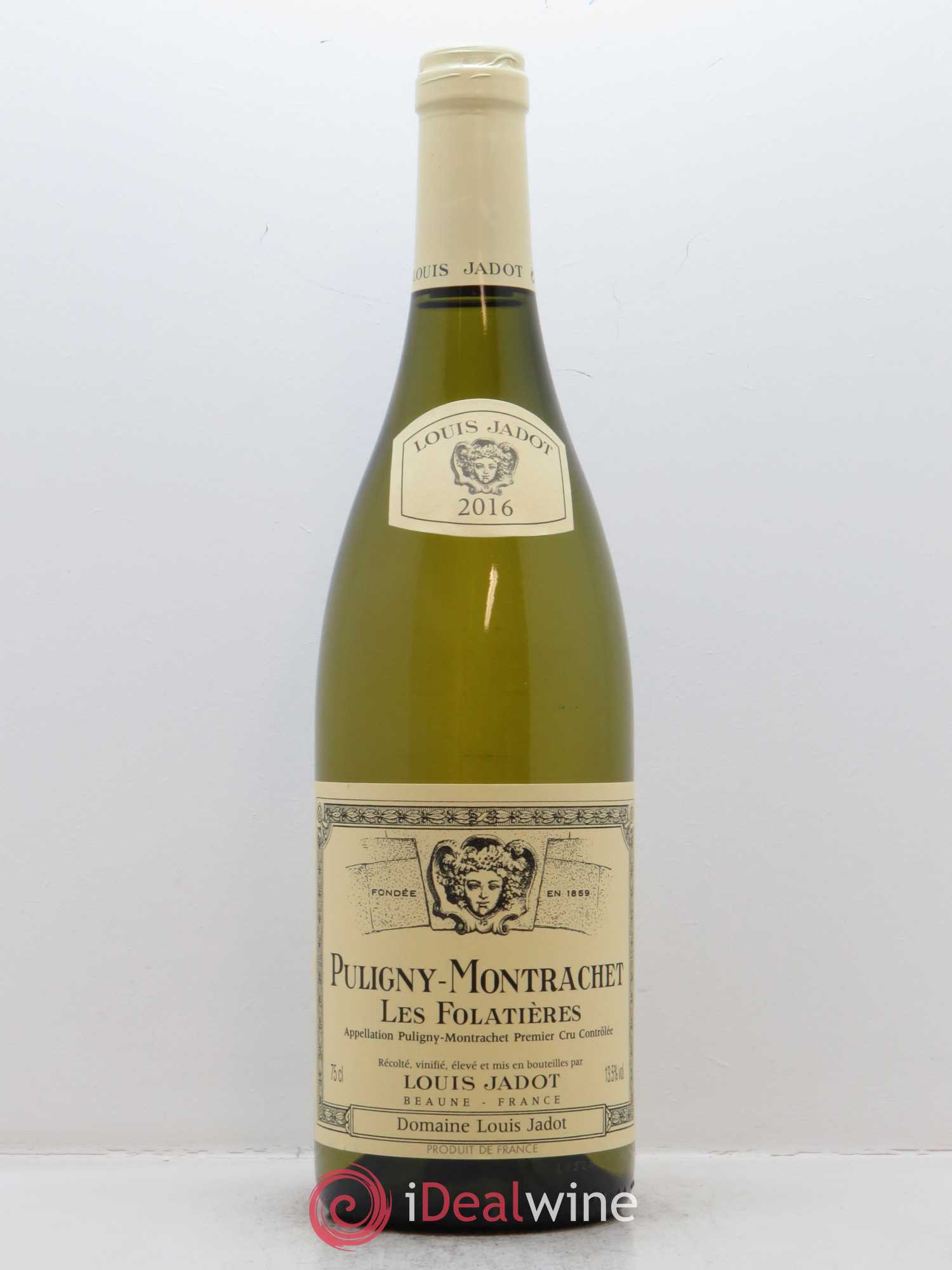 Puligny-Montrachet 1er Cru Les Folatières Domaine Louis Jadot 2016 - Lot de 1 bouteille - 0