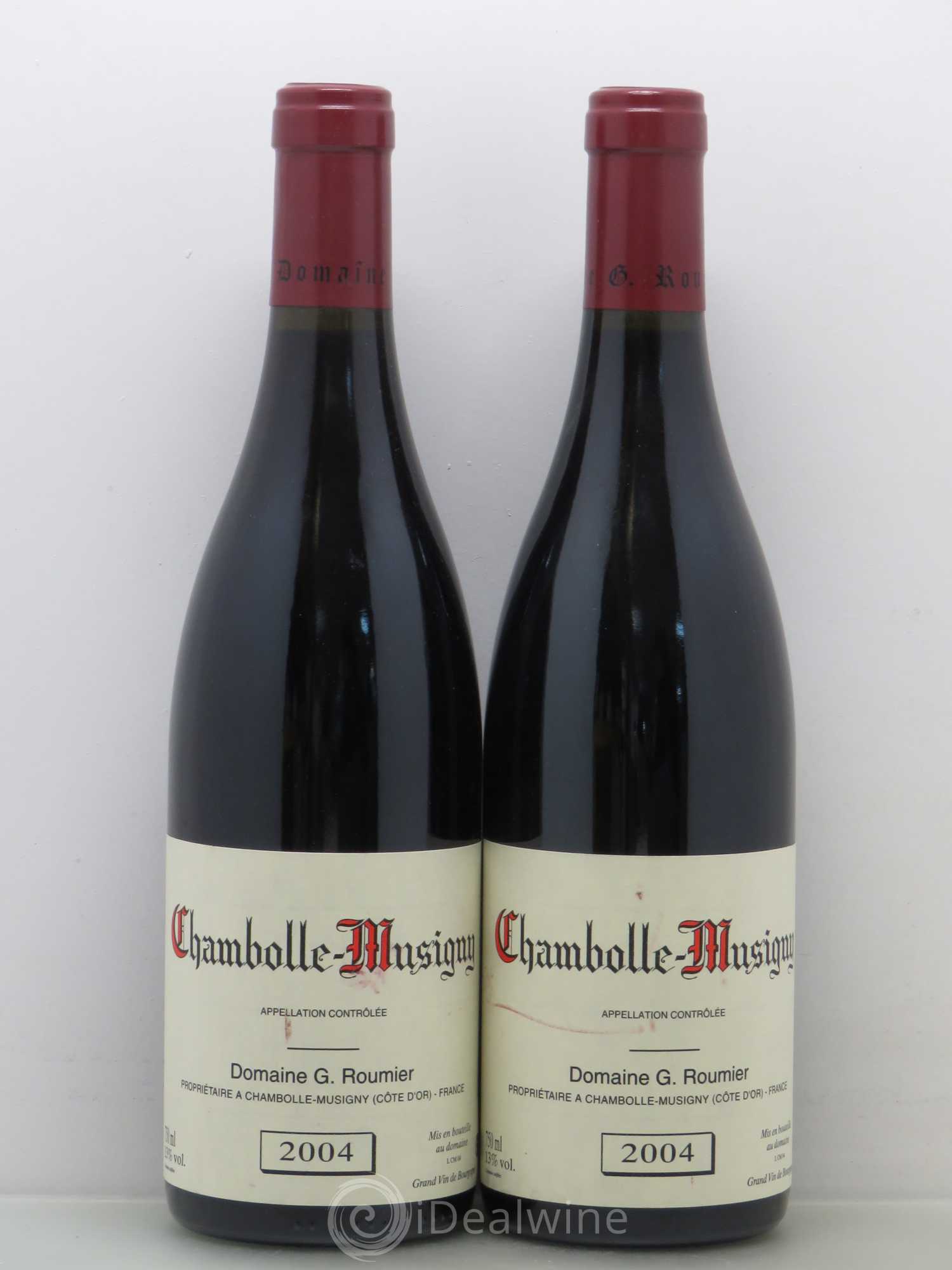 Chambolle-Musigny Georges Roumier (Domaine) 2004 - Lot de 2 bouteilles - 0
