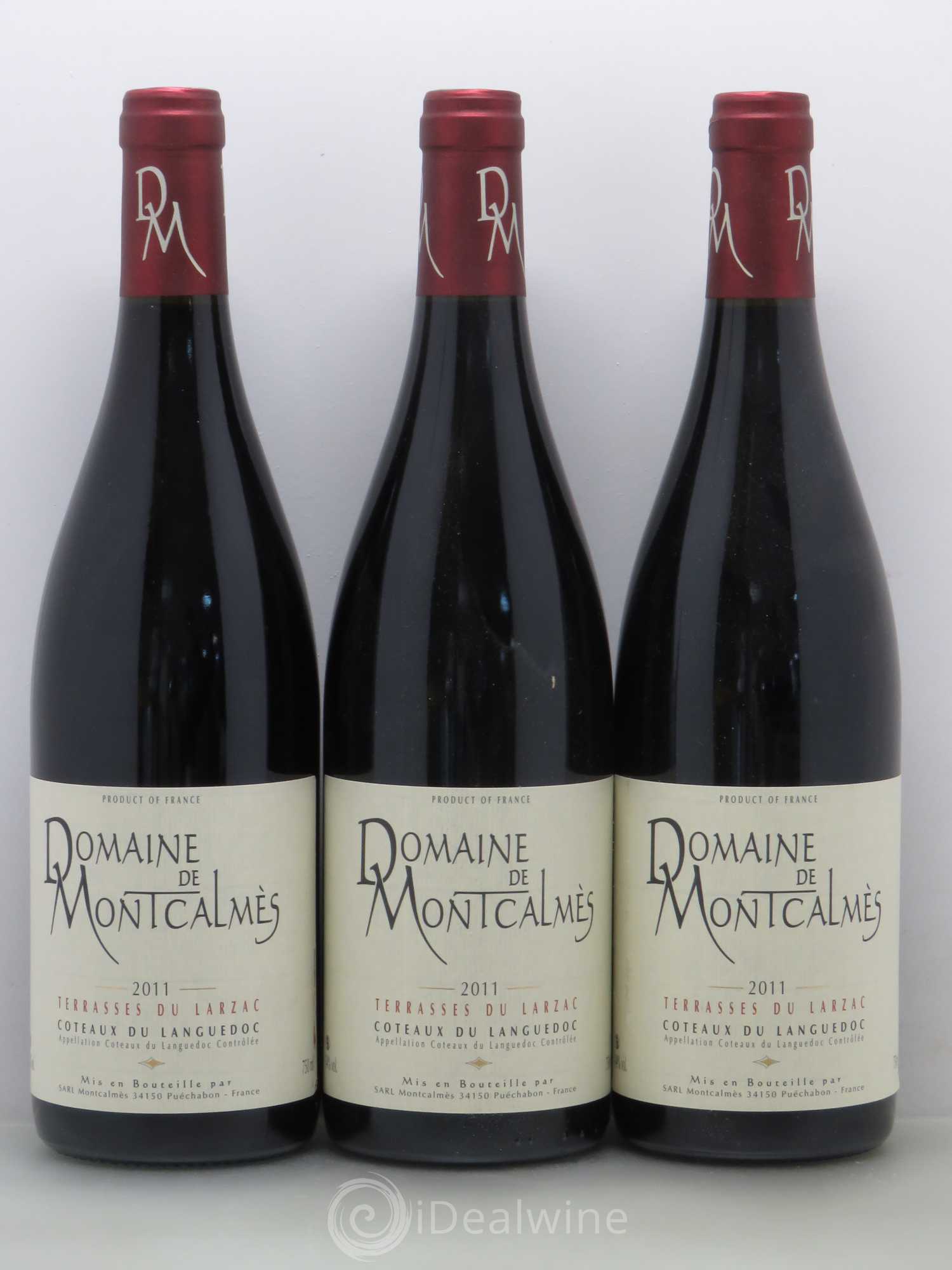 Terrasses du Larzac Domaine de Montcalmès Frédéric Pourtalié 2011 - Lot de 6 bouteilles - 2
