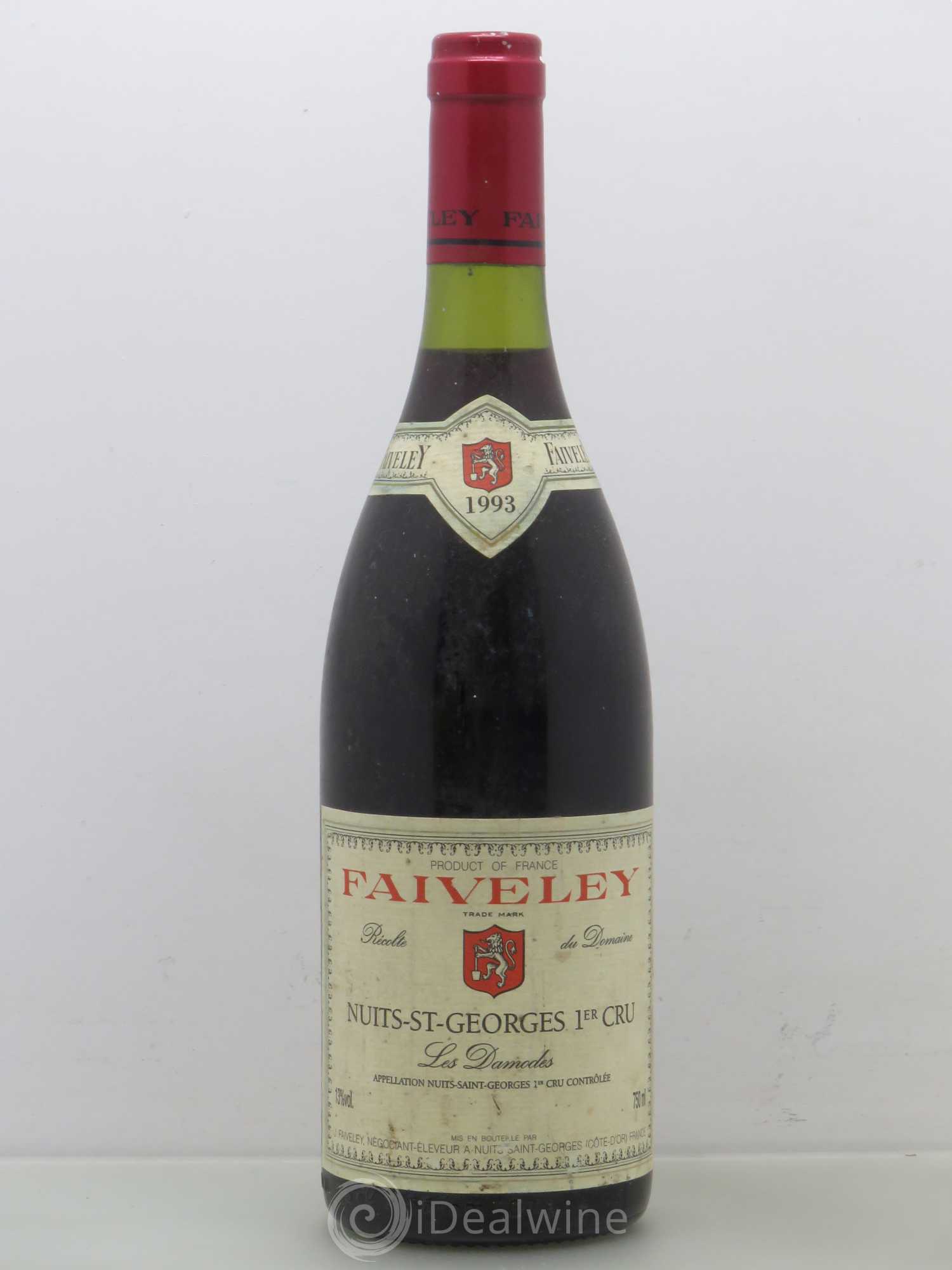 Nuits-Saint-Georges 1er Cru Les Damodes Faiveley 1993 - Lot de 1 bouteille - 0