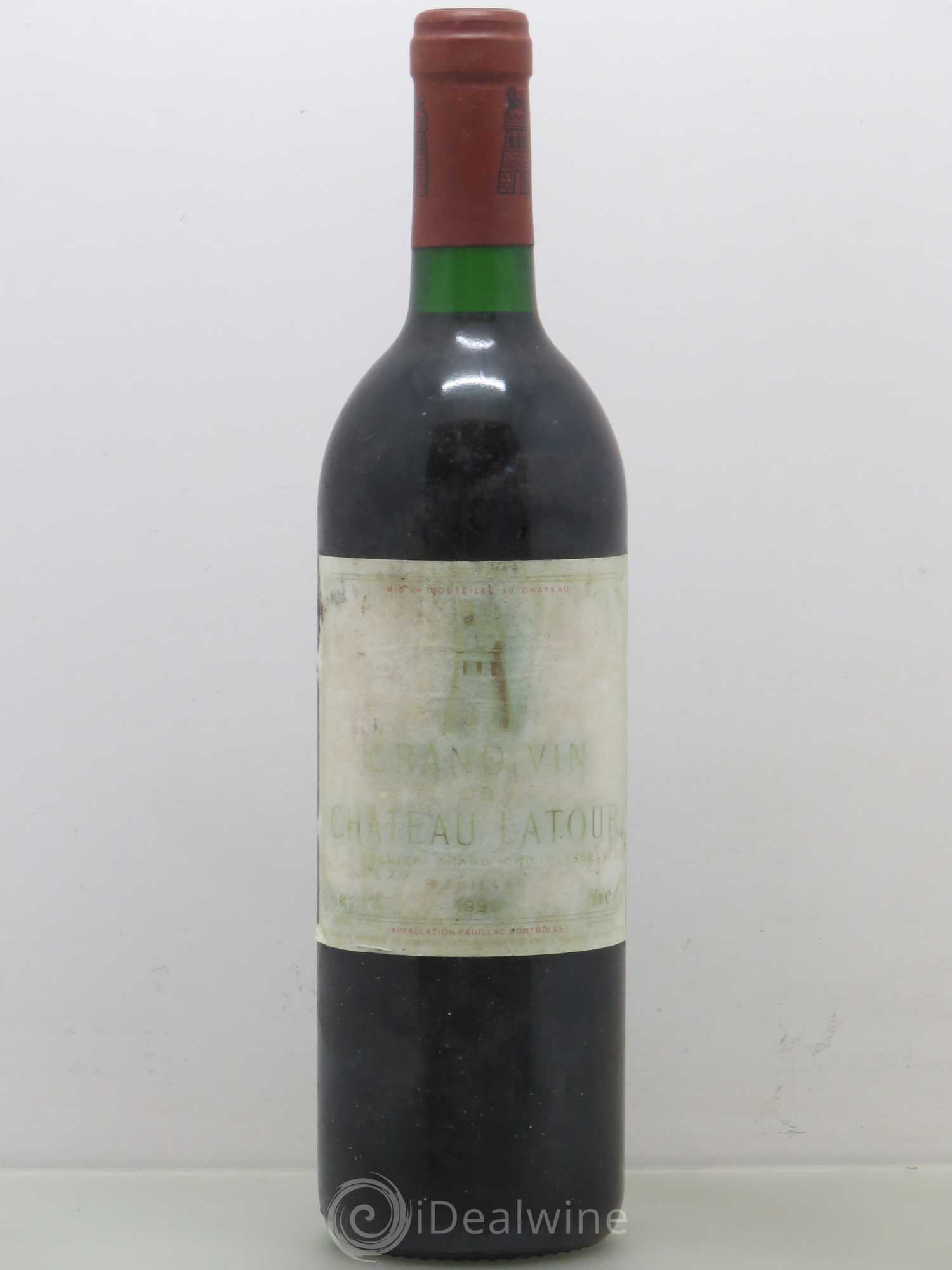 Château Latour 1er Grand Cru Classé 1990 - Lot de 1 bouteille - 0