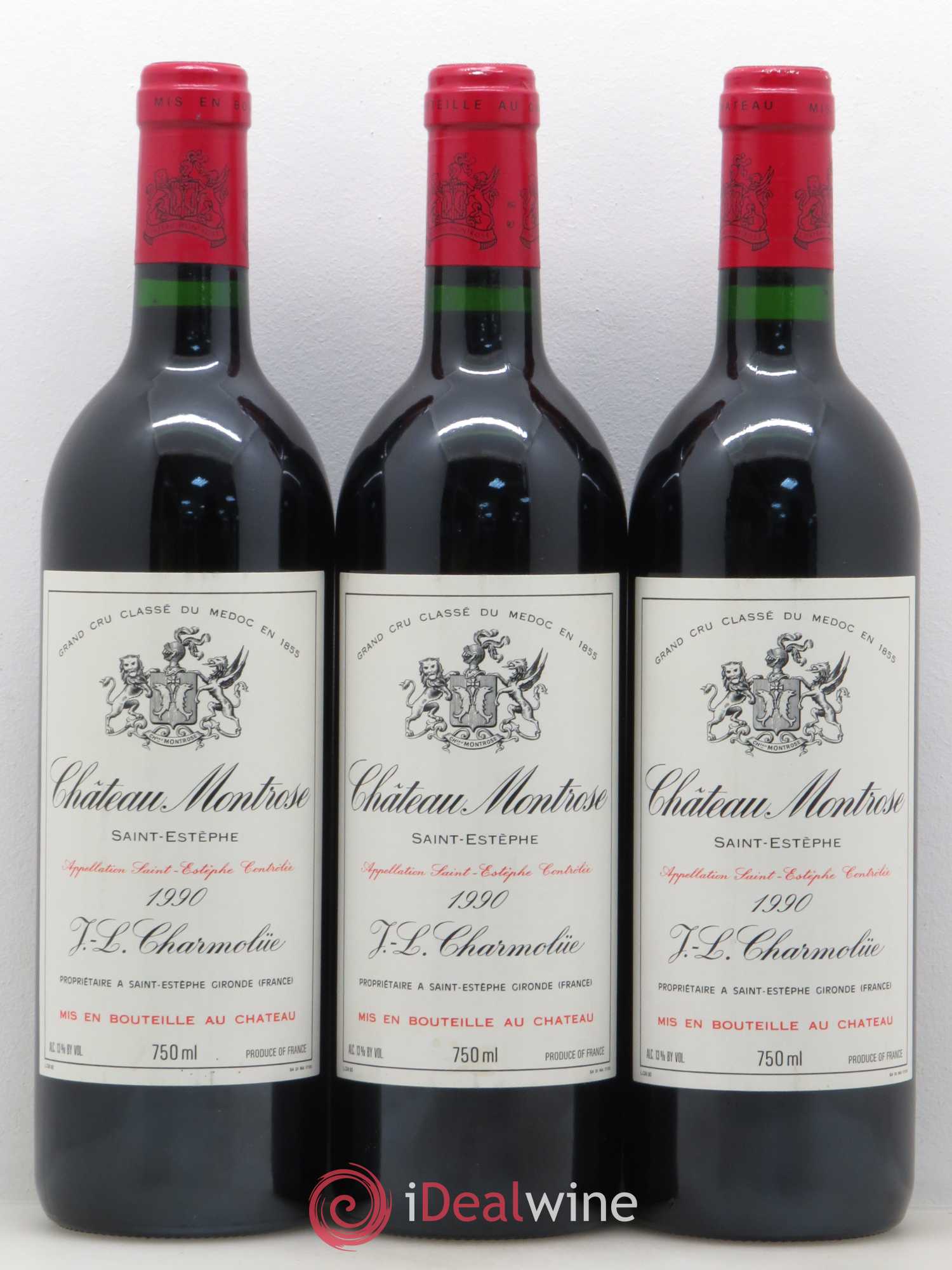 Château Montrose 2ème Grand Cru Classé 1990 - Lot de 6 bouteilles - 2