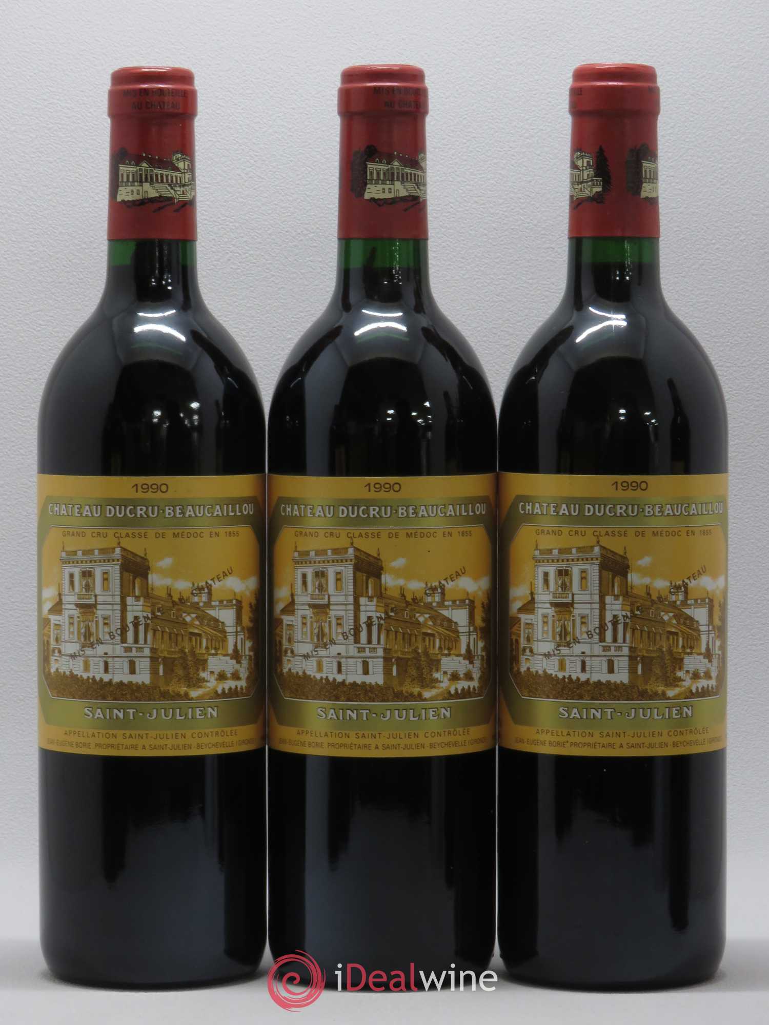 Château Ducru Beaucaillou 2ème Grand Cru Classé 1990 - Lot de 6 bouteilles - 1