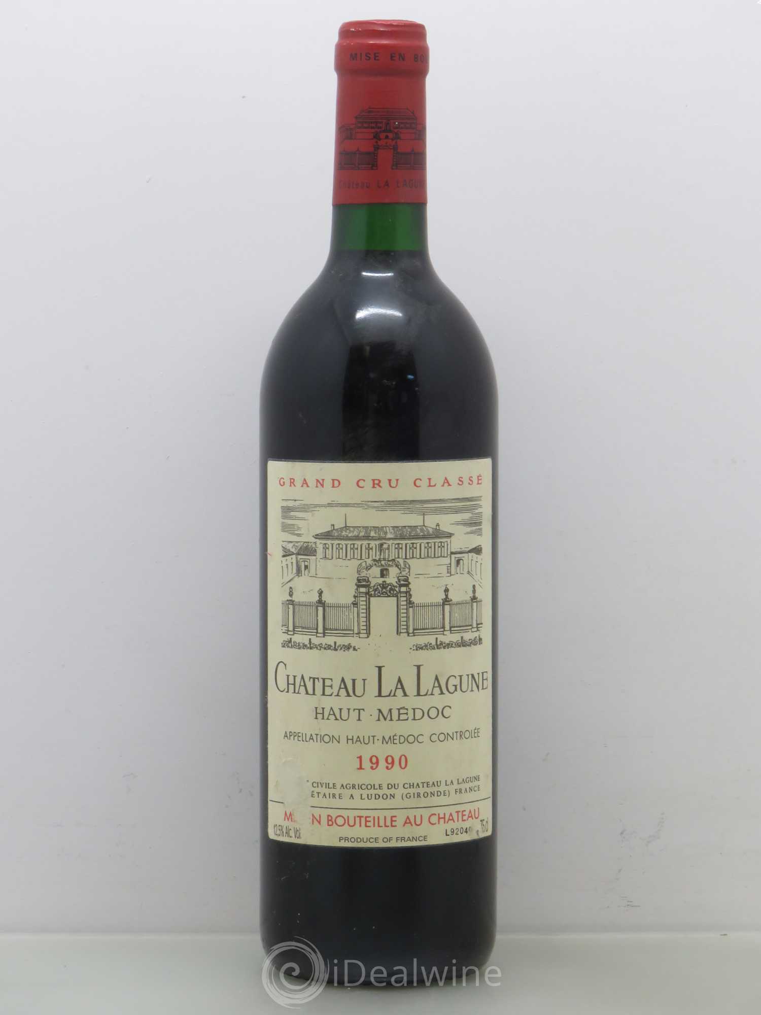 Château la Lagune 3ème Grand Cru Classé 1990 - Lot de 1 bouteille - 0