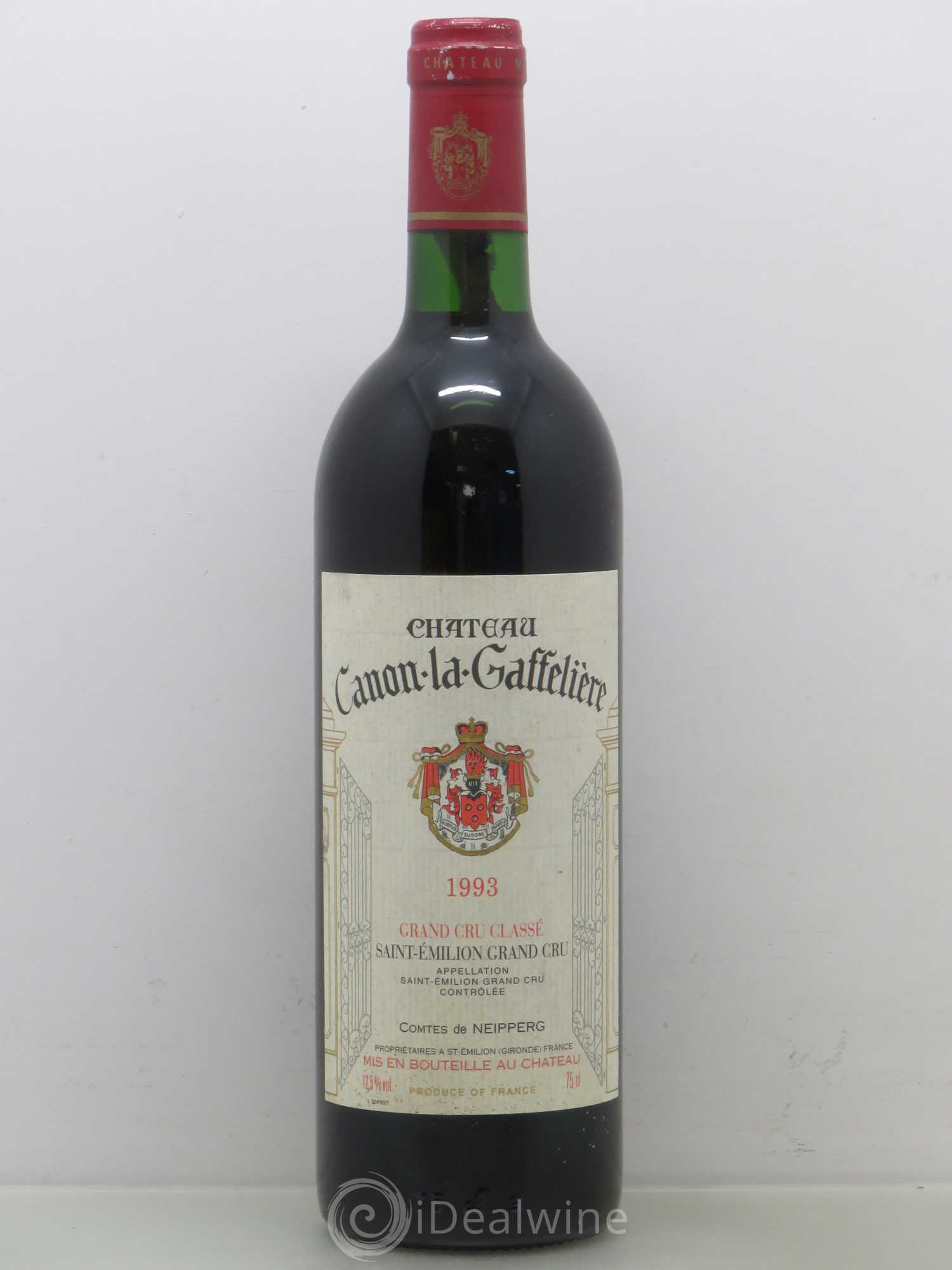 Château Canon la Gaffelière 1er Grand Cru Classé B 1993 - Lot de 1 bouteille - 0