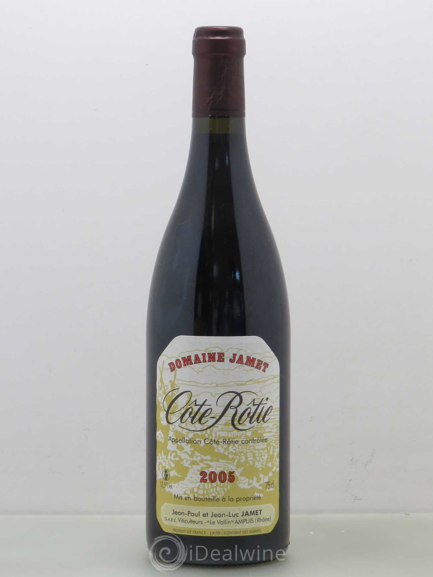 Côte-Rôtie Jamet (Domaine) 2005 - Lot de 1 bouteille - 0
