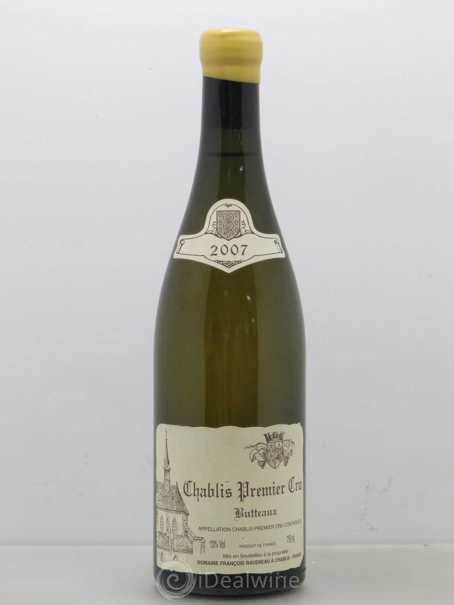 Chablis 1er Cru Butteaux Raveneau (Domaine) 2007 - Lot de 1 bouteille - 0