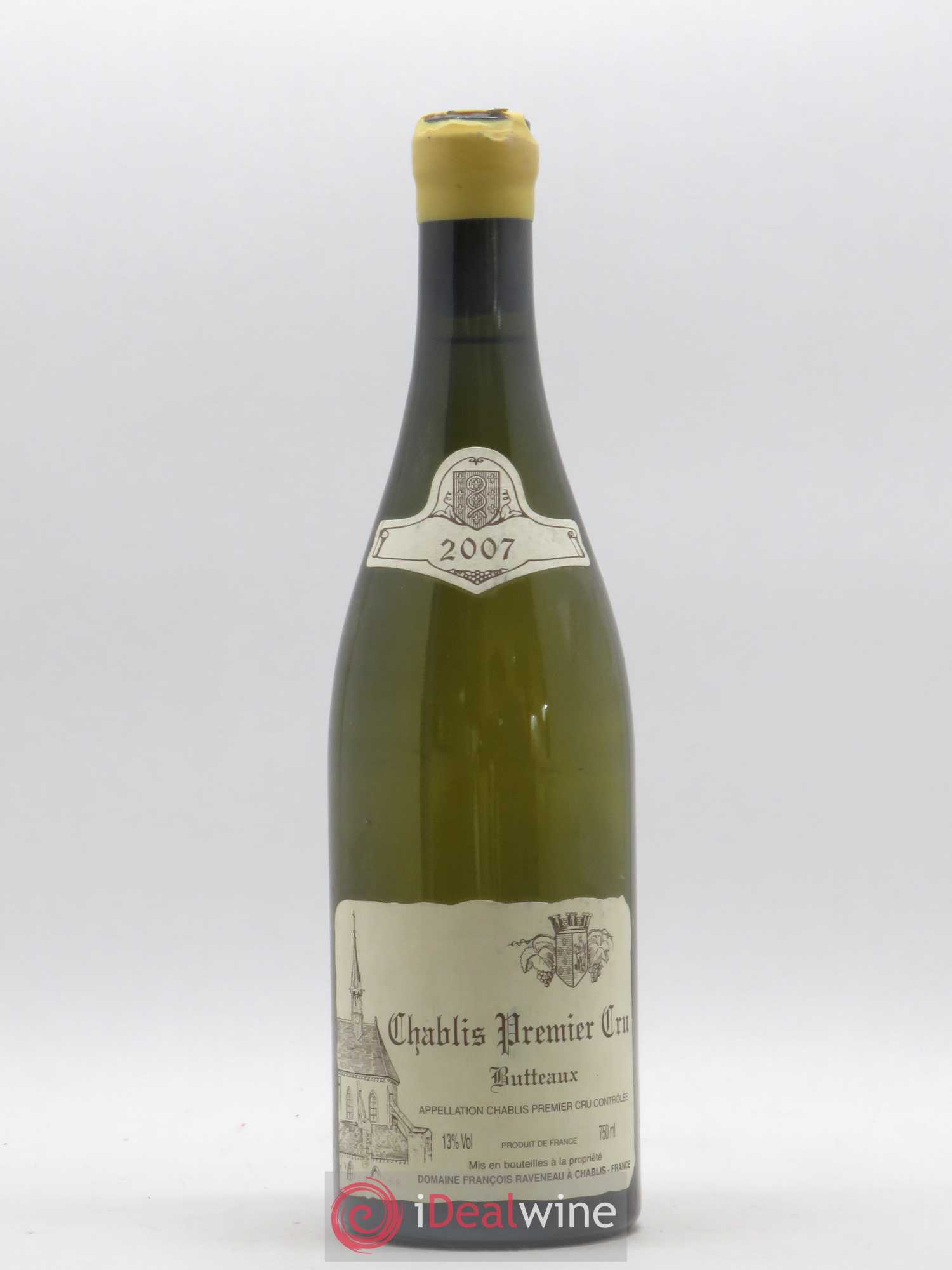 Chablis 1er Cru Butteaux Raveneau (Domaine) 2007 - Lot de 1 bouteille - 0