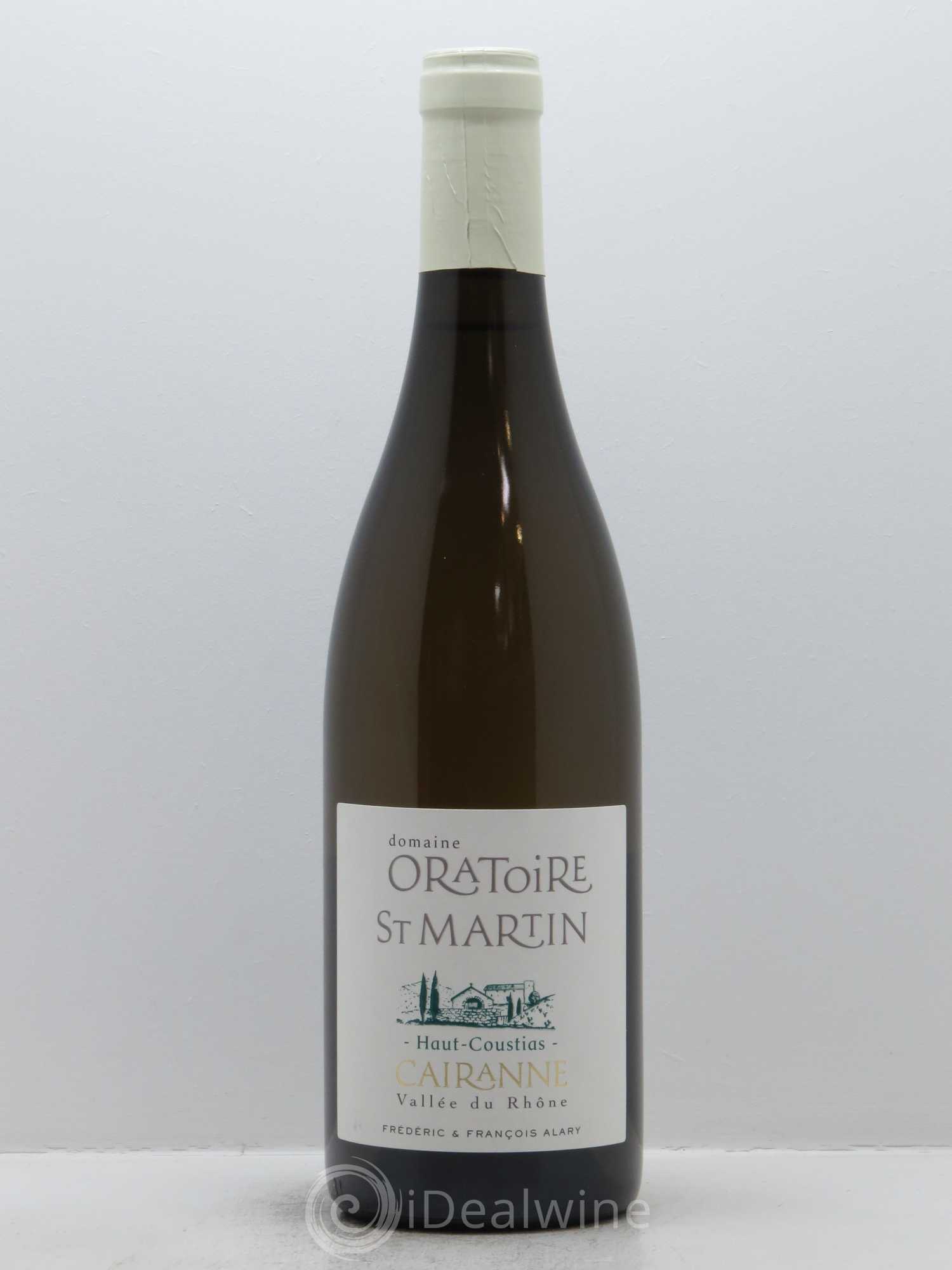 Cairanne Haut-Coustias Oratoire Saint-Martin - Frédéric et François Alary 2016 - Lot de 1 bouteille - 0