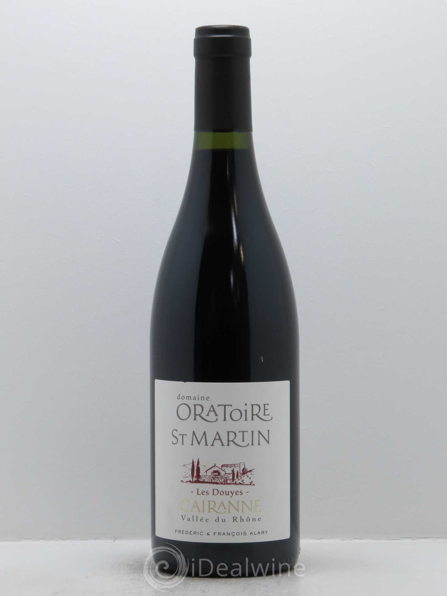 Cairanne Les Douyes Oratoire Saint-Martin - Frédéric et François Alary 2015 - Lot de 1 bouteille - 0