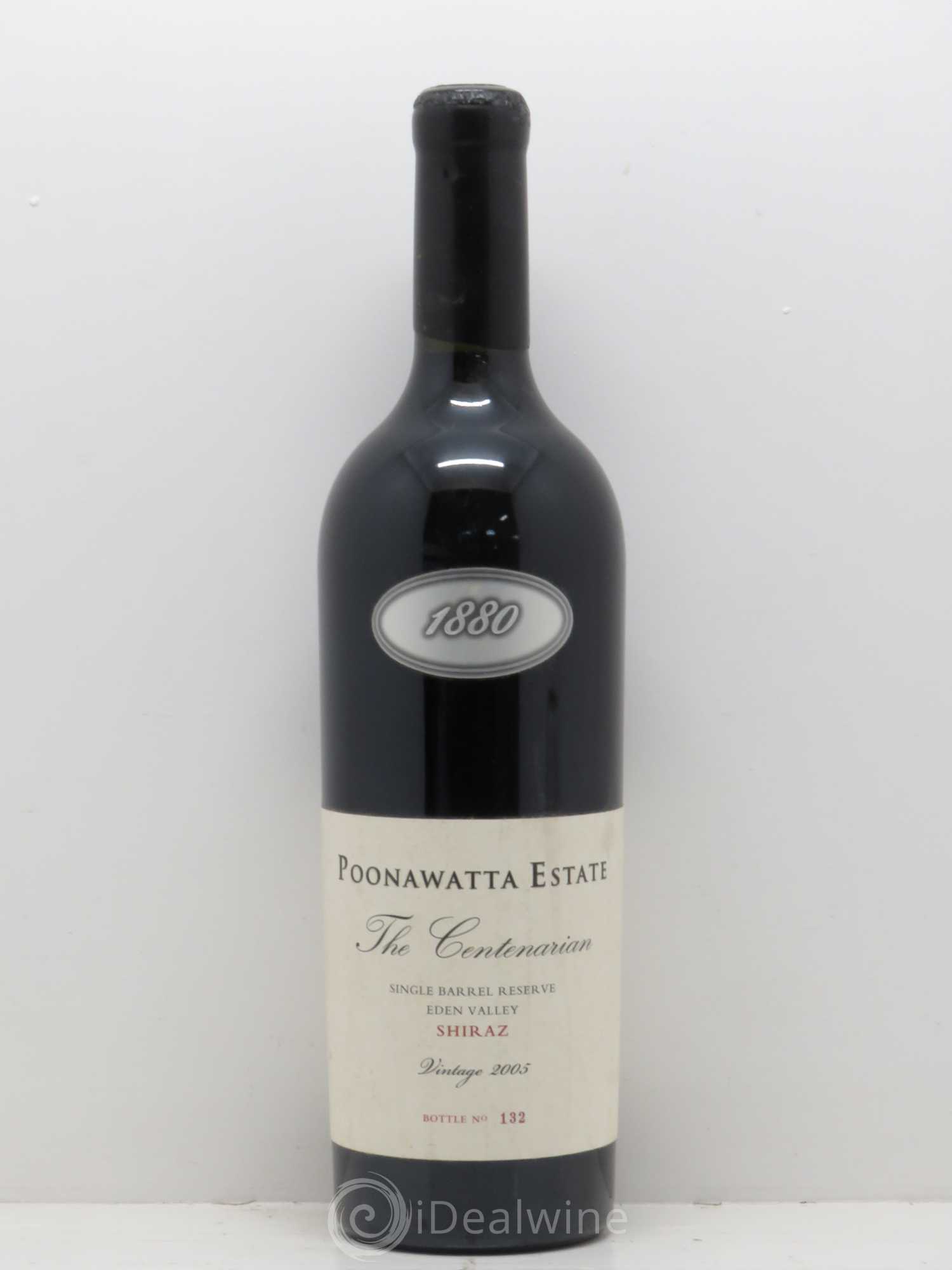 Australie Poonawatta The Centenarian Shiraz Bottle n° 132 2005 - Posten von 1 Flasche - 0